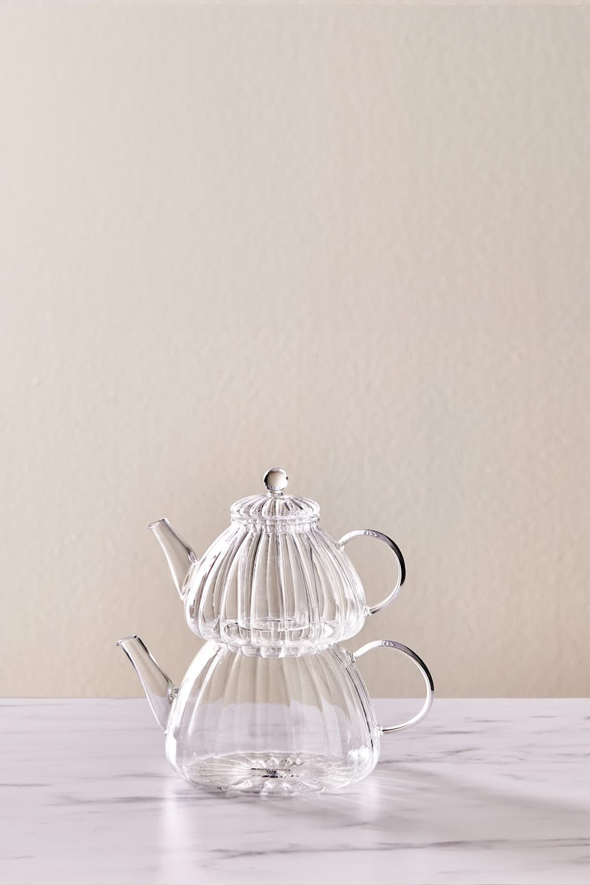 Karaca Lori Borosilikat Cam Mini Çaydanlık 0,6L & 1,2L