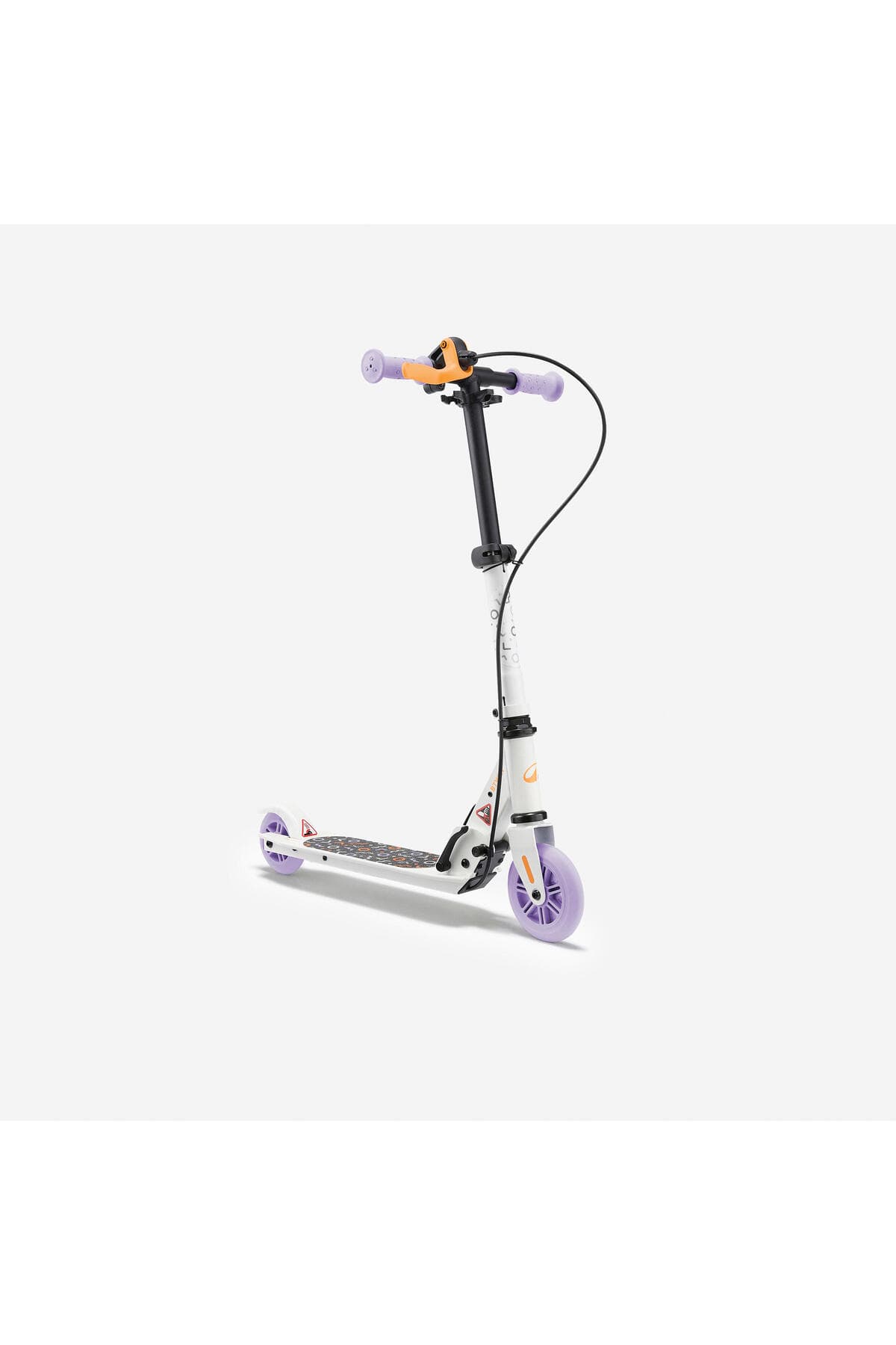 Decathlon Oxelo Frenli Çocuk Scooterı - Beyaz/Mor - Play 5
