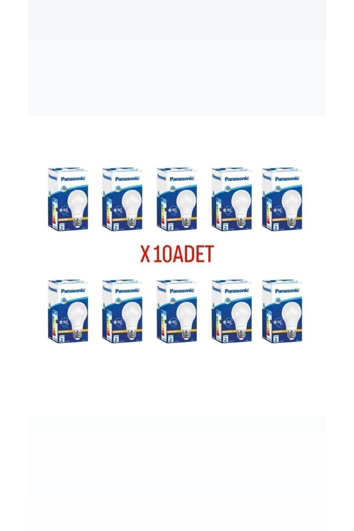 Panasonic Led 60W Sarı Işık x10 Adet