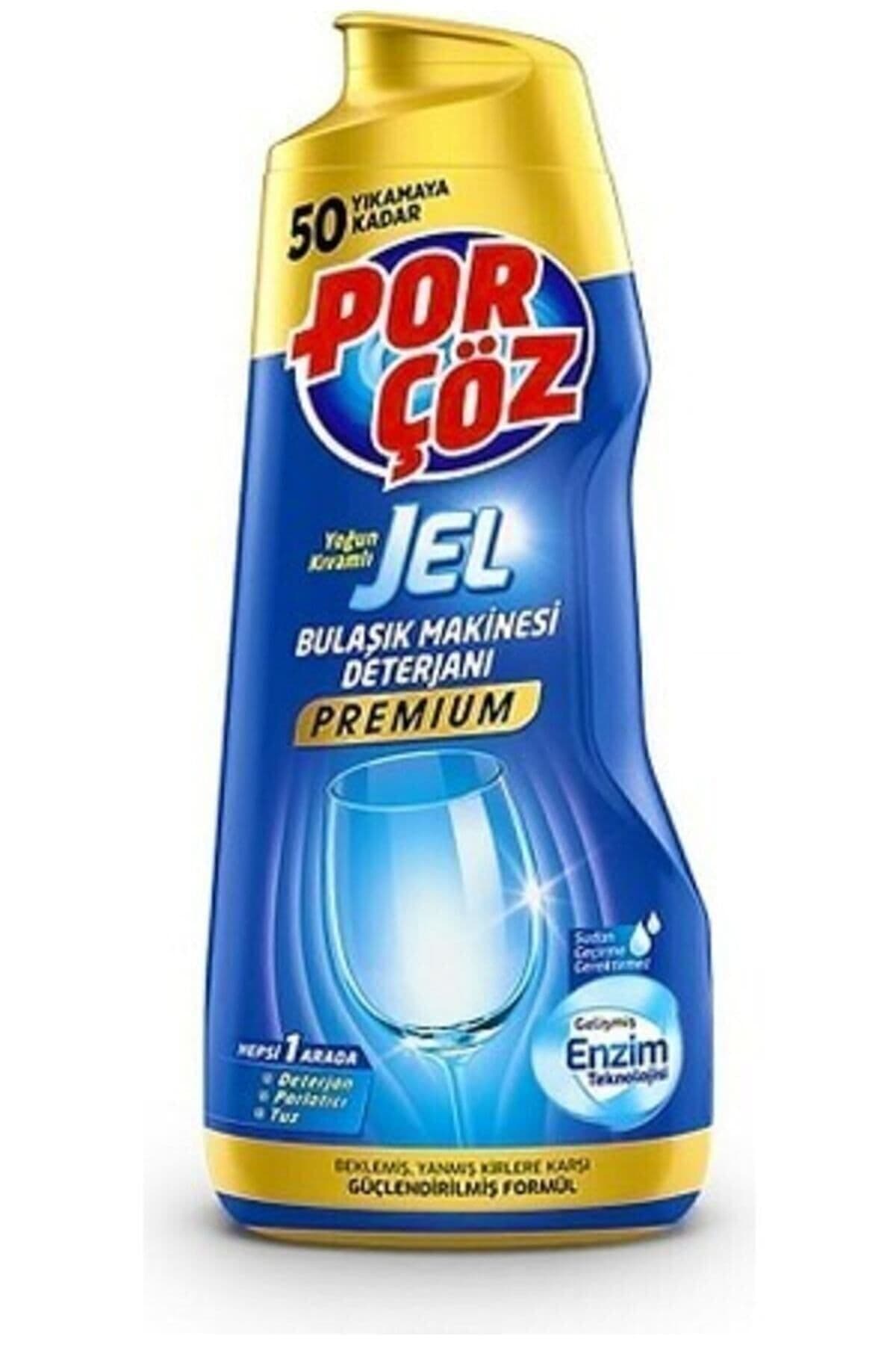 Porçöz 900 ml Jel Bulaşık Deterjanı Premium 50 Yıkama