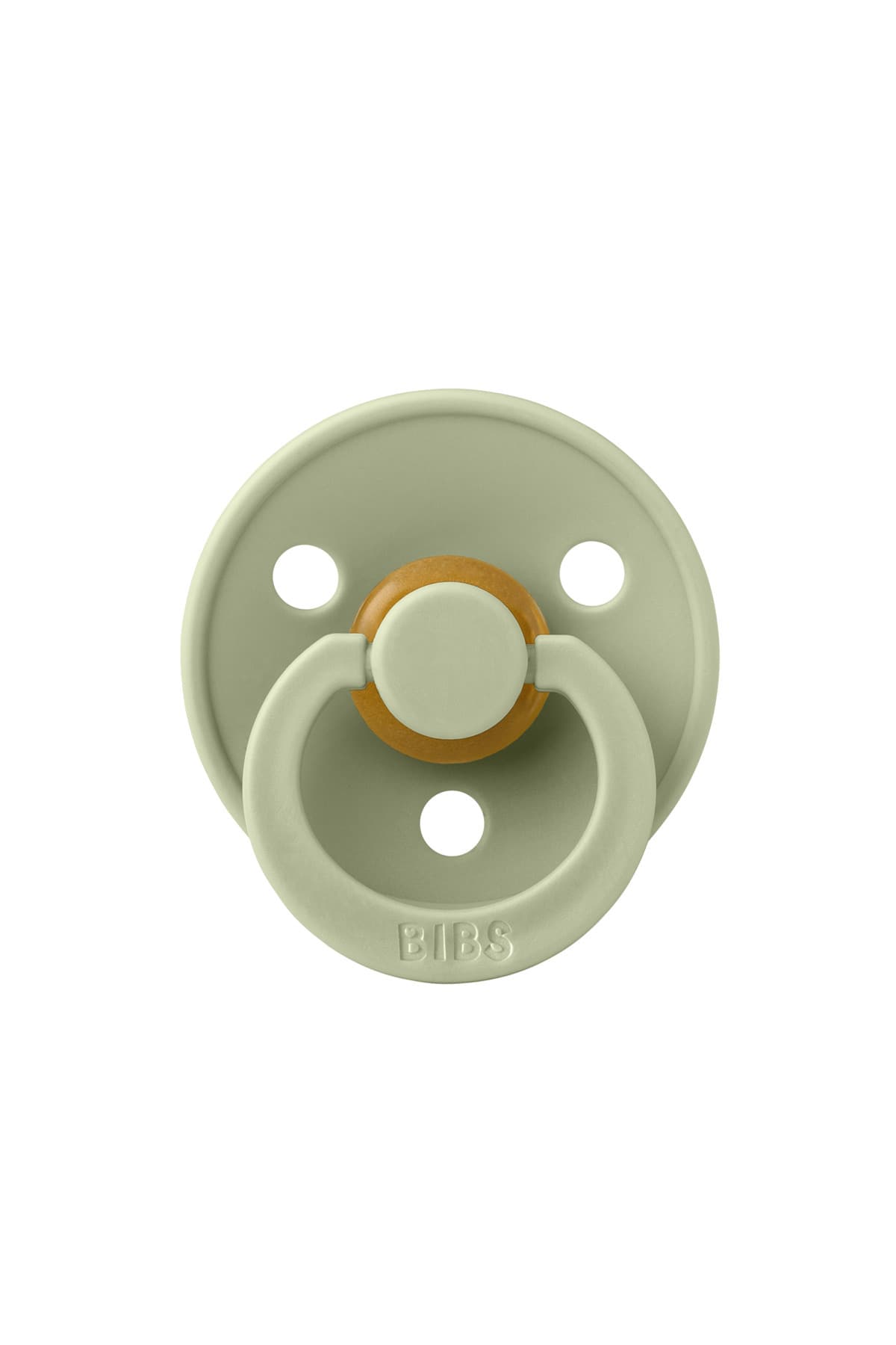 Bibs Colour Kauçuk Emzik - Sage 0-6 Ay