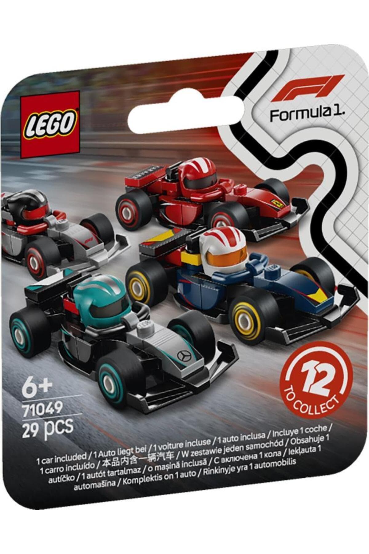 LEGO Minifigures 71049 F1 Race Cars : Gizemli Paket (1 Adet)