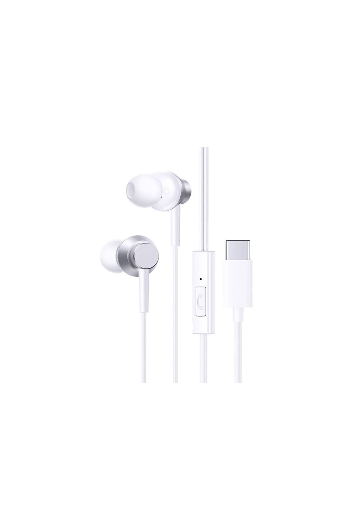 Baseus Encok CZ11 Type-C Mikrofonlu Kulaklık-Beyaz HBCV00005XR60T