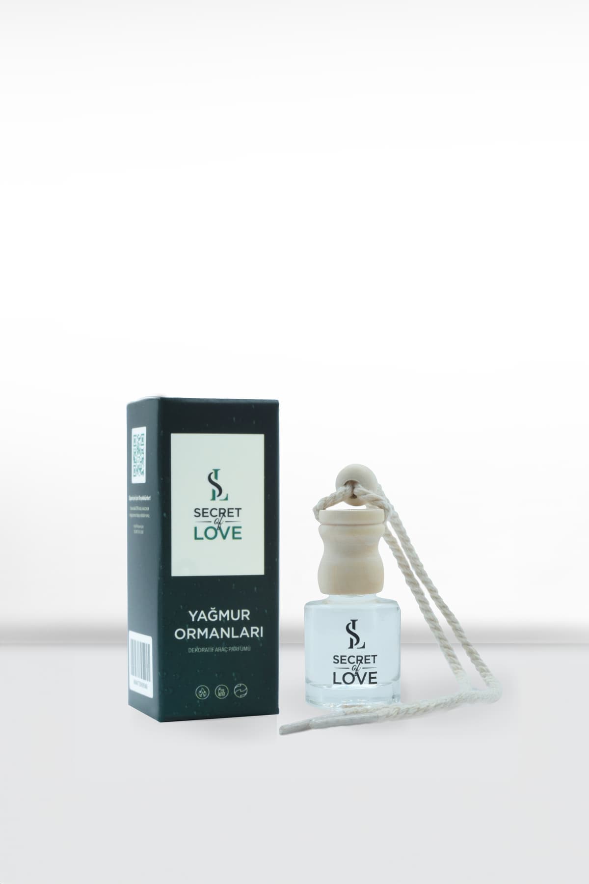 Secret Of Love Premium Yağmur Ormanları Oto/Araç Kokusu 8 Ml - Doğal, Yeşil Ve Ferah Araç Kokusu