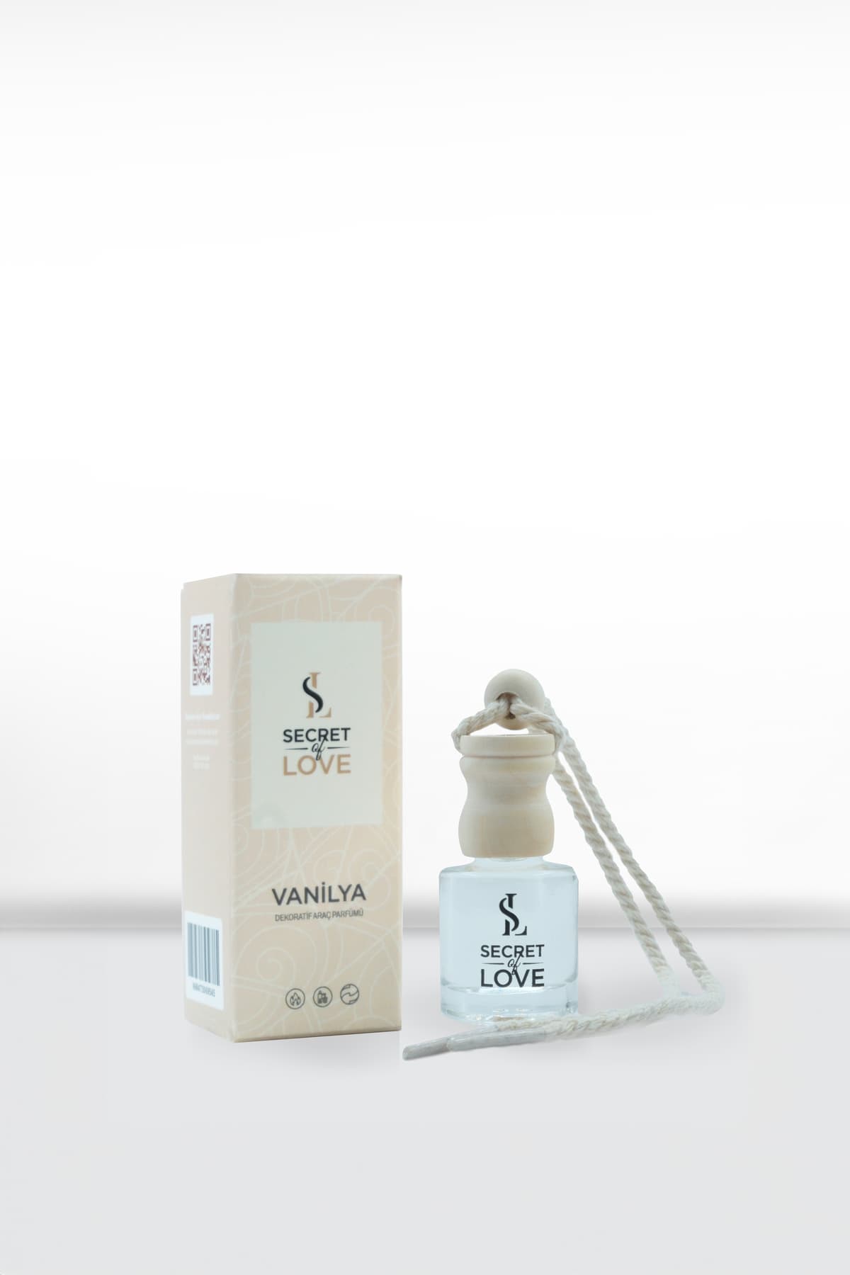 Secret Of Love Premium Vanilya Oto/Araç Kokusu 8 Ml - Sıcak, Yumuşak Ve Davetkar Araç Kokusu