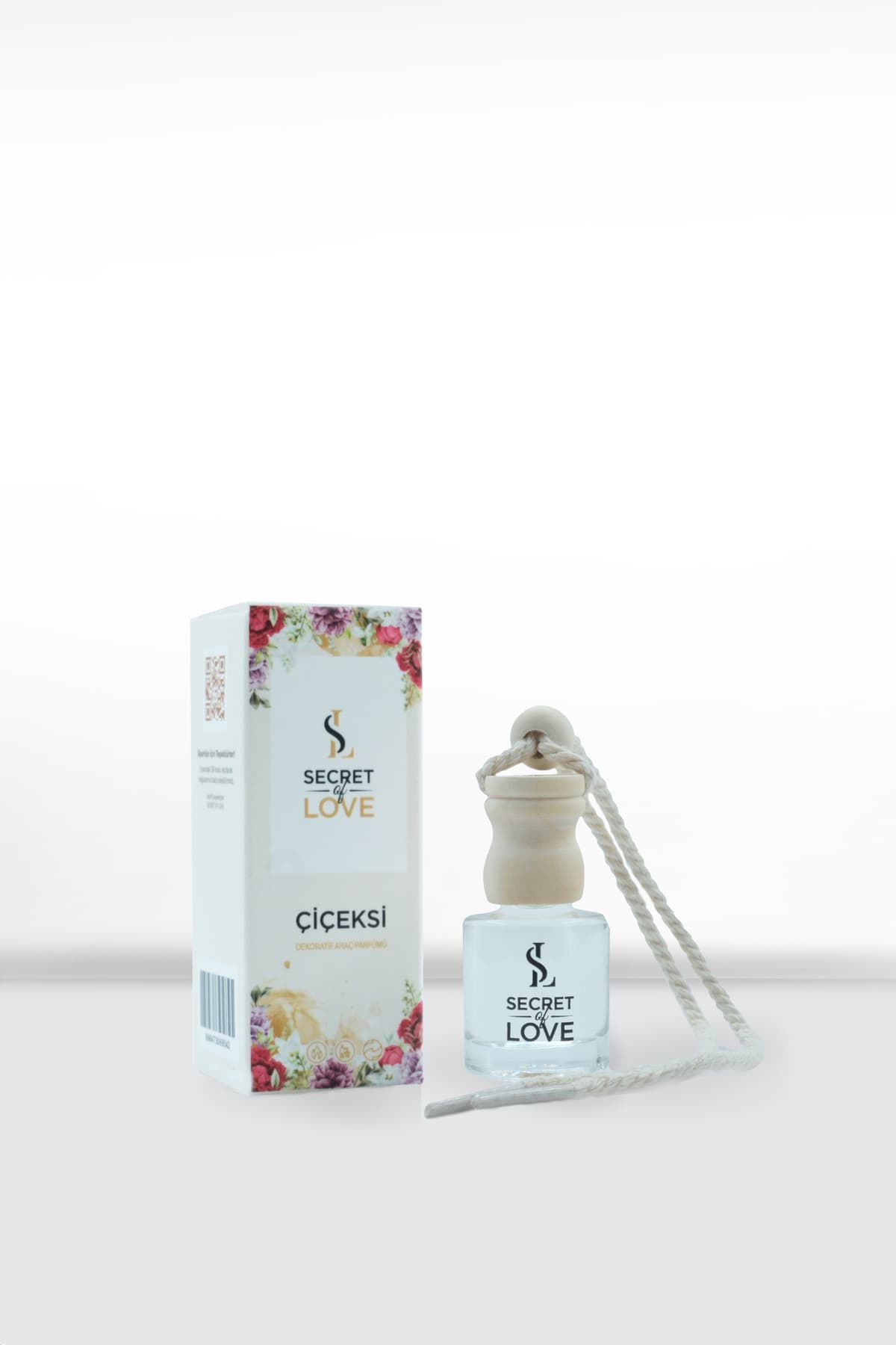 SECRET OF LOVE Premium Çiçeksi Oto/Araç Kokusu – Uzun Süre Ferahlık 8 ML