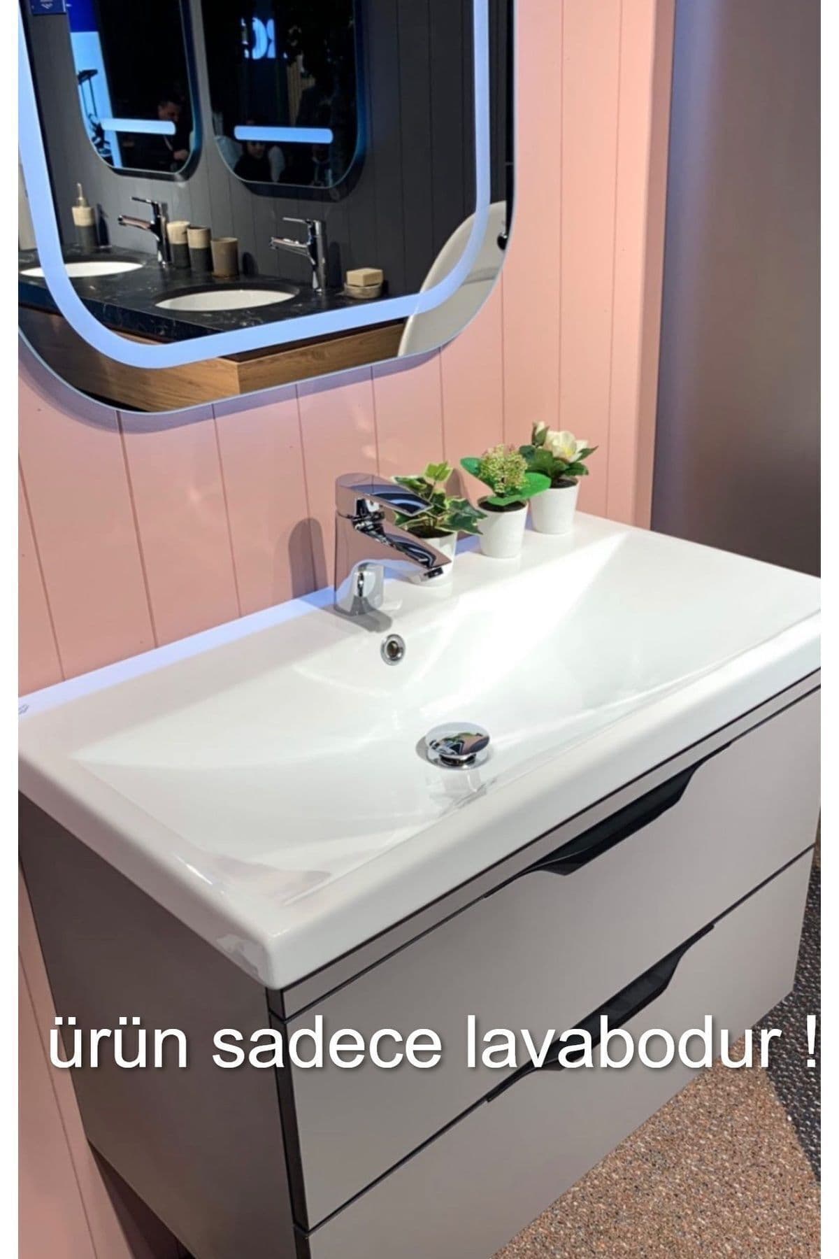TURKUAZ Cerastyle Elite 60 x 45 cm Dolap Uyumlu Lavabo
