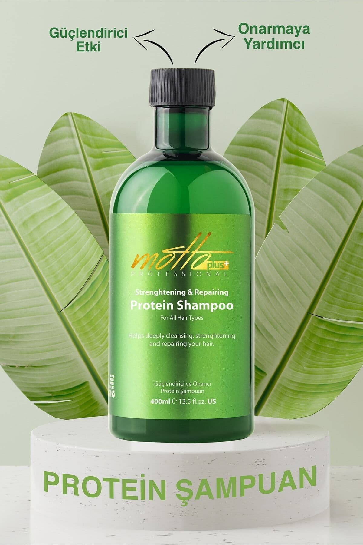 Motto Plus Professional Güçlendirici Ve Onarıcı Protein Şampuan 400 ml