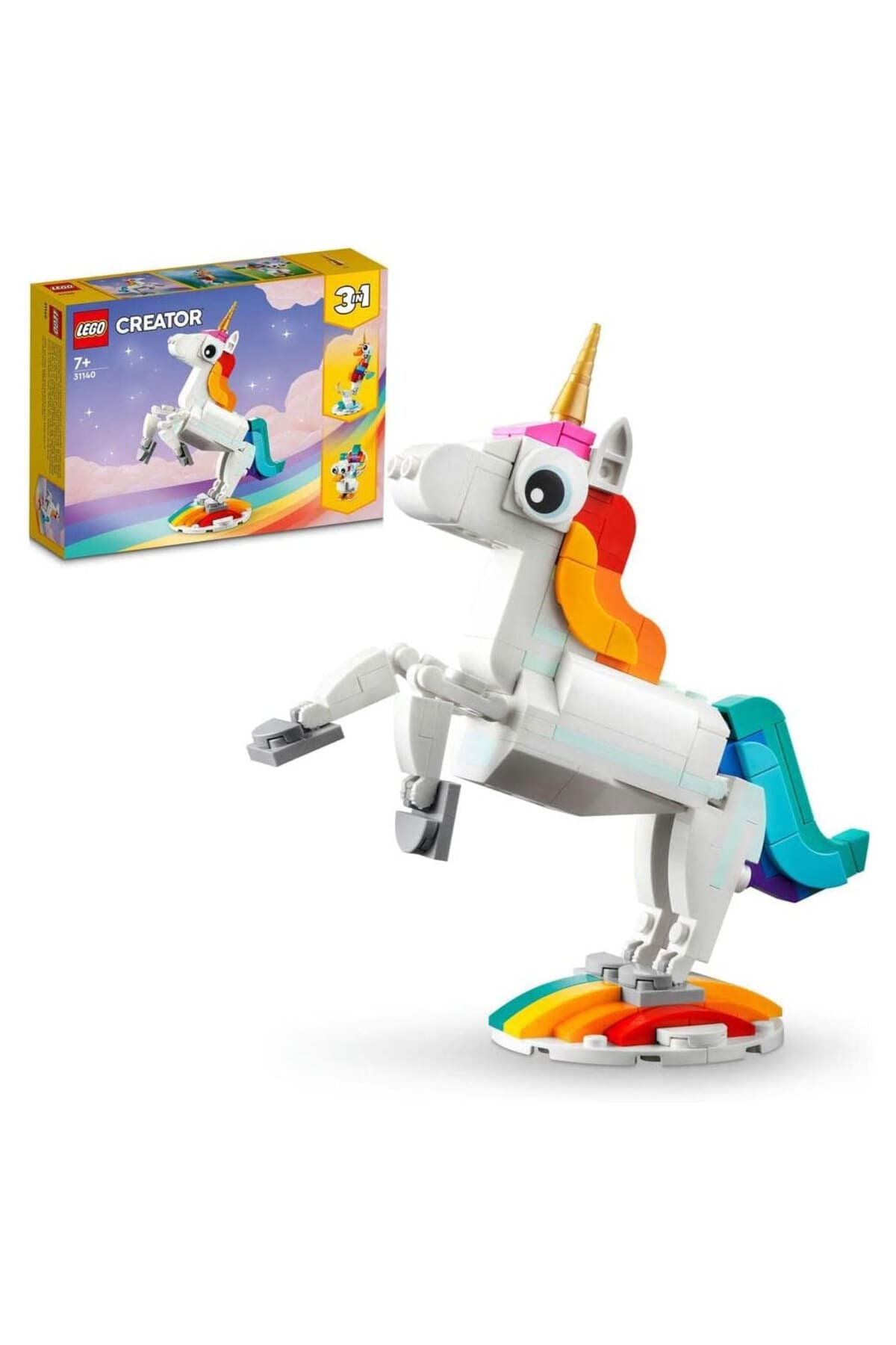 LEGO ® Creator Sihirli Tek Boynuzlu At 31140 Oyuncak Yapım Seti (145 Parça)