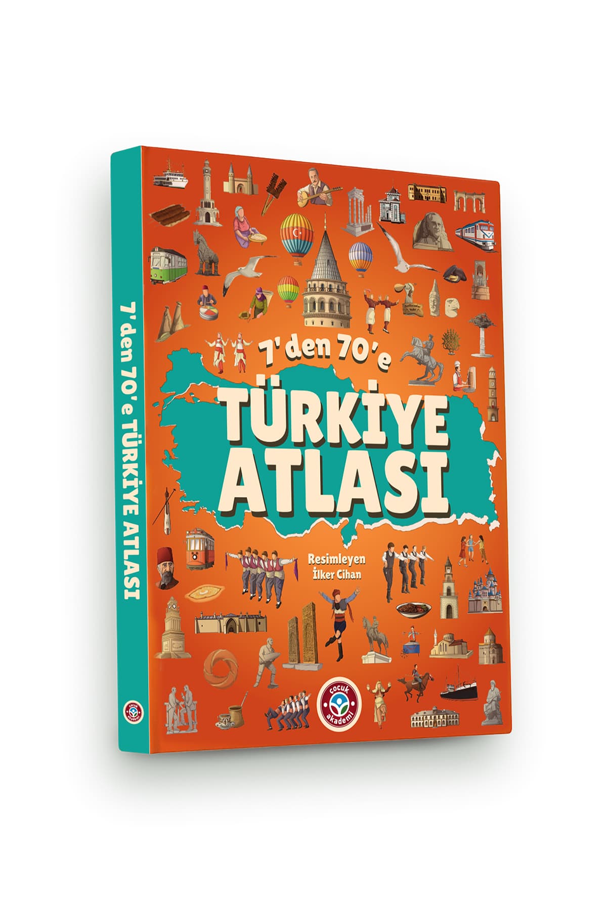 Çocuk Akademi 7'den 70'e Türkiye Atlası