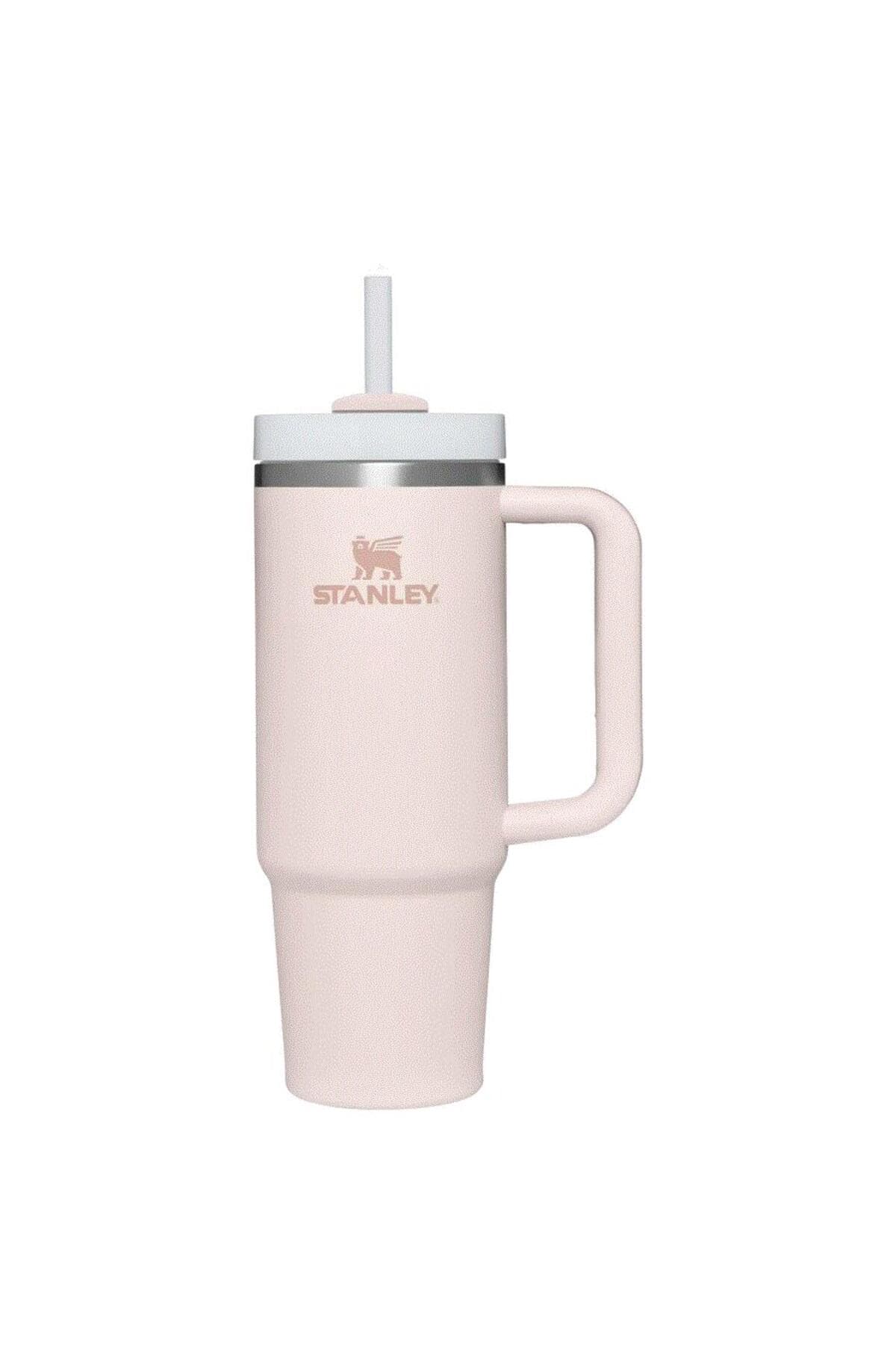 Stanley Quencher H2.O Flowstate™ Tumbler Pipetli Termos 0,89 Lt Toz Pembe 2.0