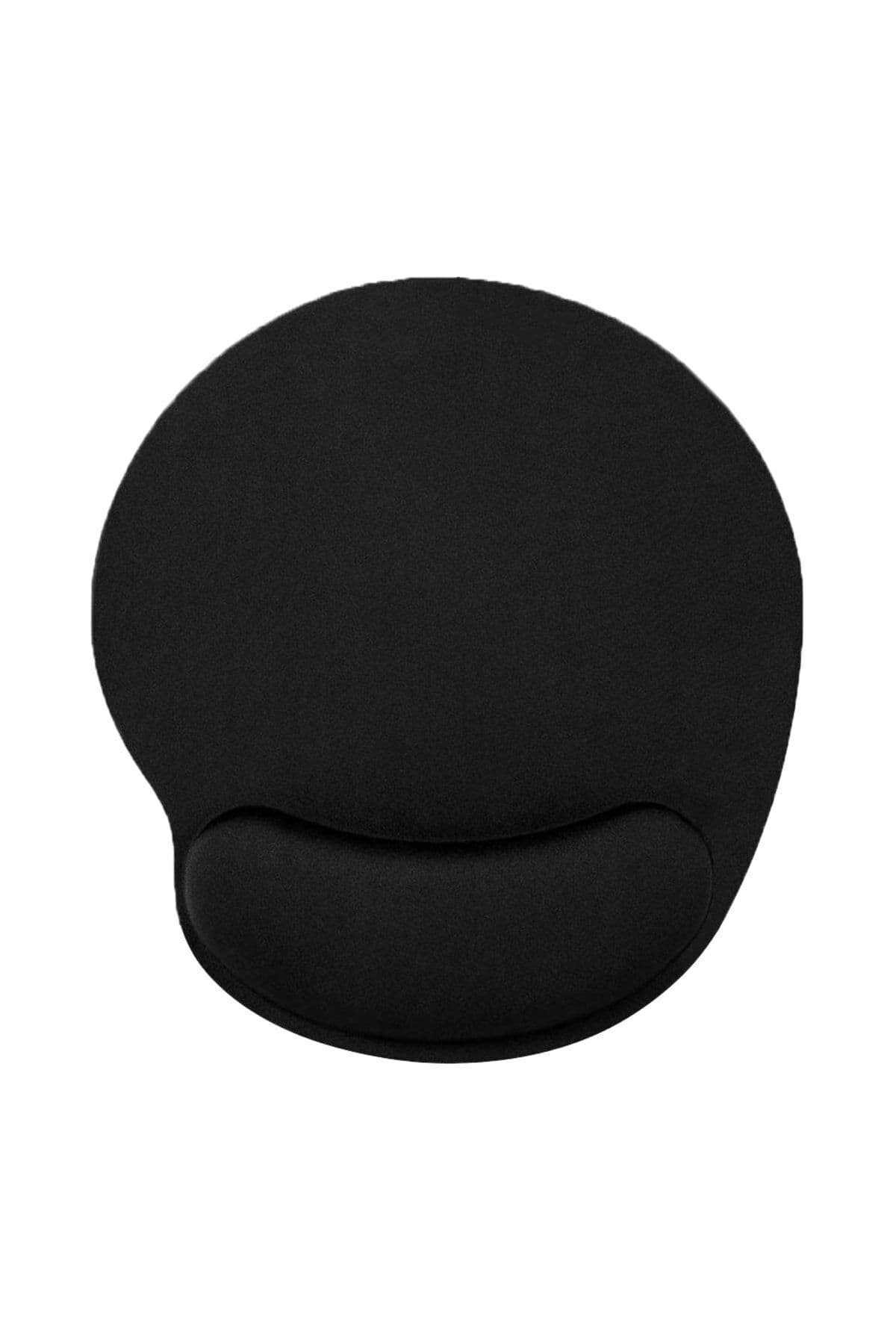 BLACK DEER Siyah Bilek Destekli Ergonomik Kaymaz Taban Mouse Pad