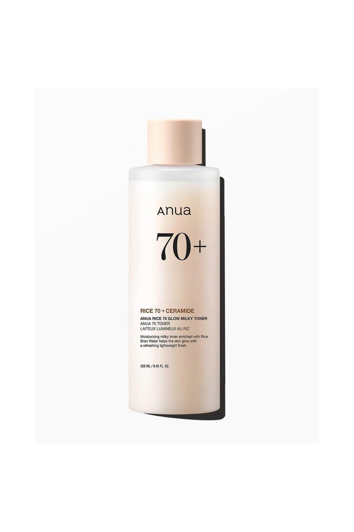 ANUA Rice 70 Glow Milky Toner - Leke Karşıtı, Canlandırıcı, Parlatıcı Pirinçli Süt Tonik 250ml
