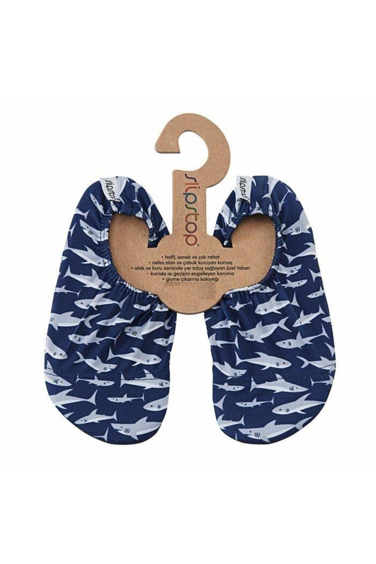 SLIPSTOP Sharks Unisex Çocuk Deniz Havuz Ayakkabısı