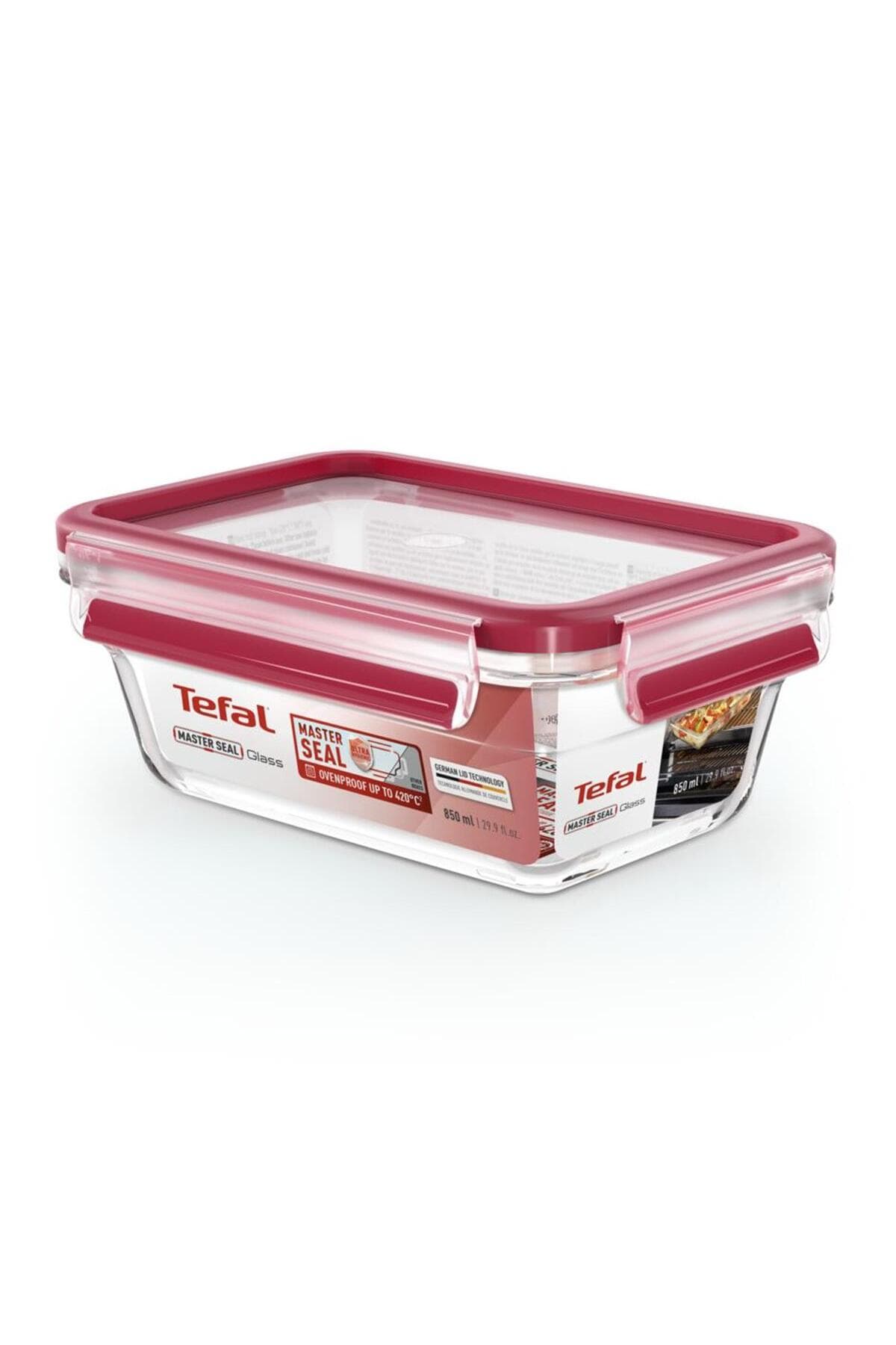 TEFAL MasterSeal Fresh 0,85 Litre Cam Saklama Kabı - Kırmızı