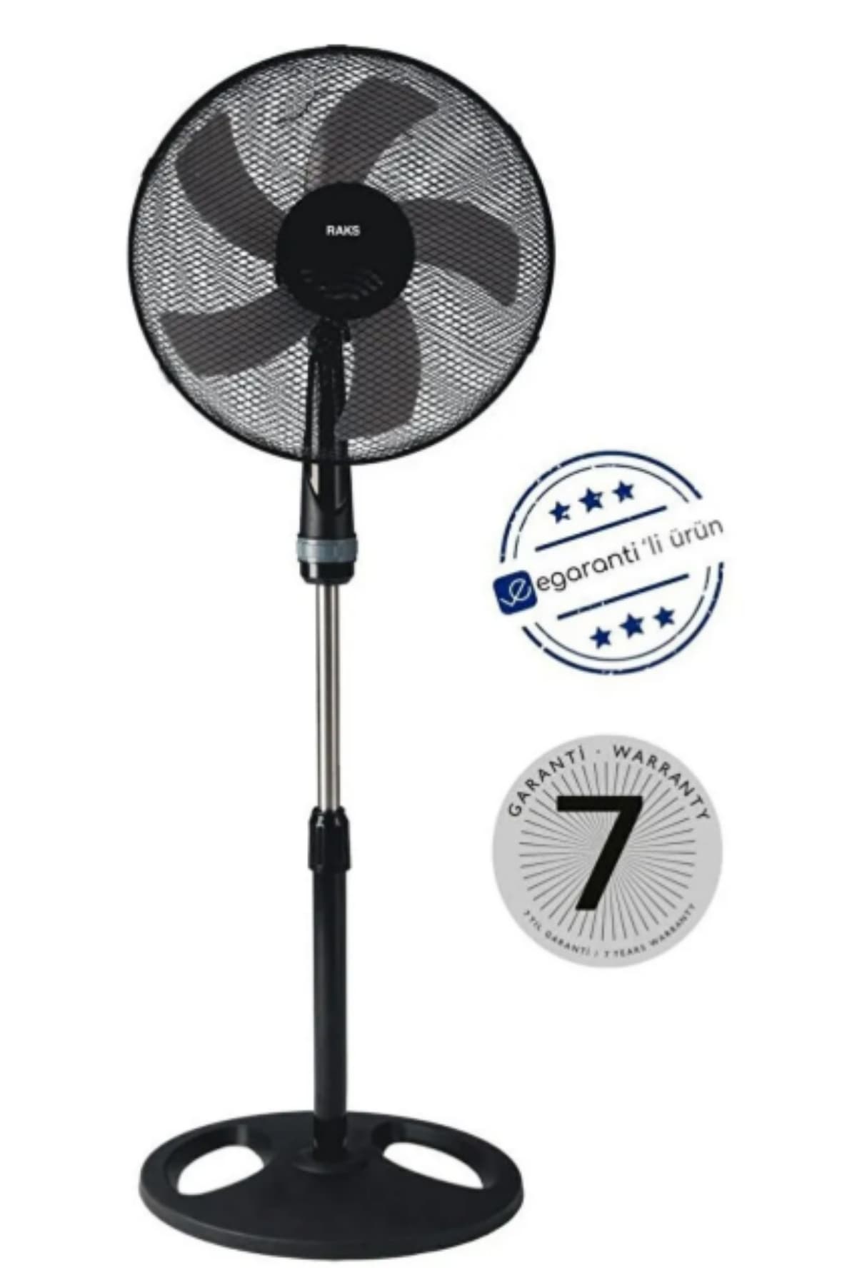 Raks SF16TRİO 55W 3 Fonksiyonlu Ayaklı, Duvar ve Masa Vantilatörü