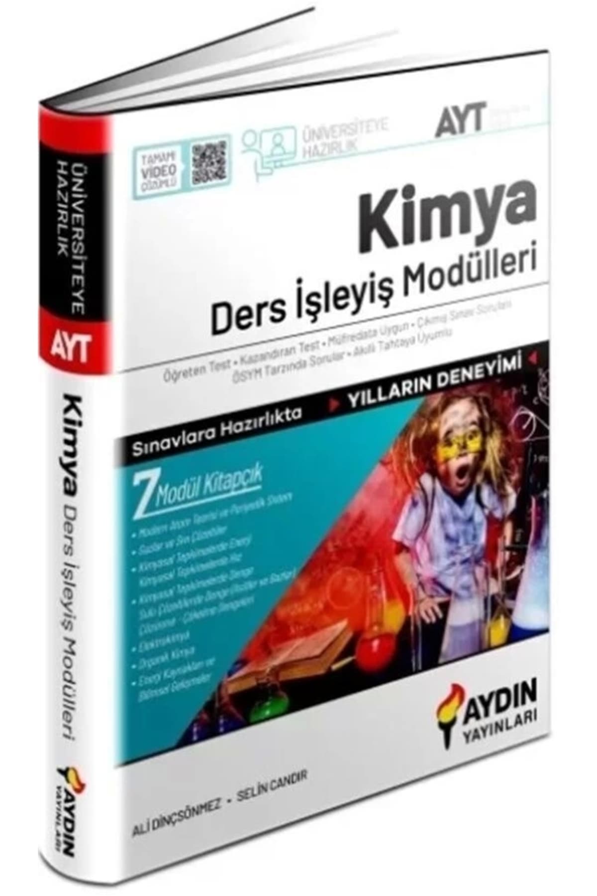 Aydın Yayınları KİMYA DERS İŞLEYİŞ MODÜLLERİ AYT 2024-25