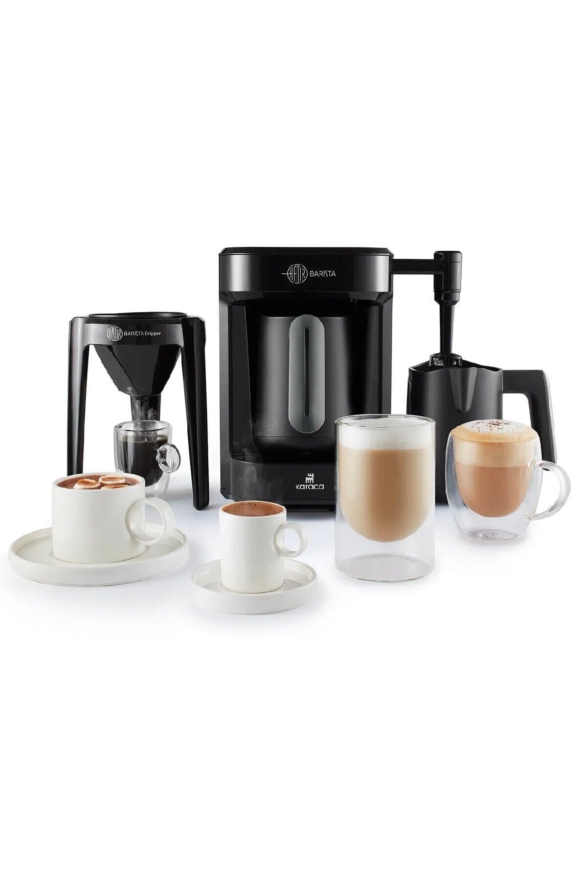Karaca Hatır Barista Cappuccino, Latte Ve Türk Kahve Makinesi Krem