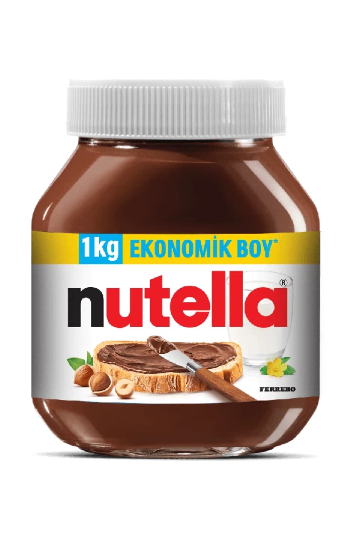 Nutella Ferrero Kakaolu Fındık Kreması 1 Kg – Gerçek Fındık Ve Kakao Lezzeti