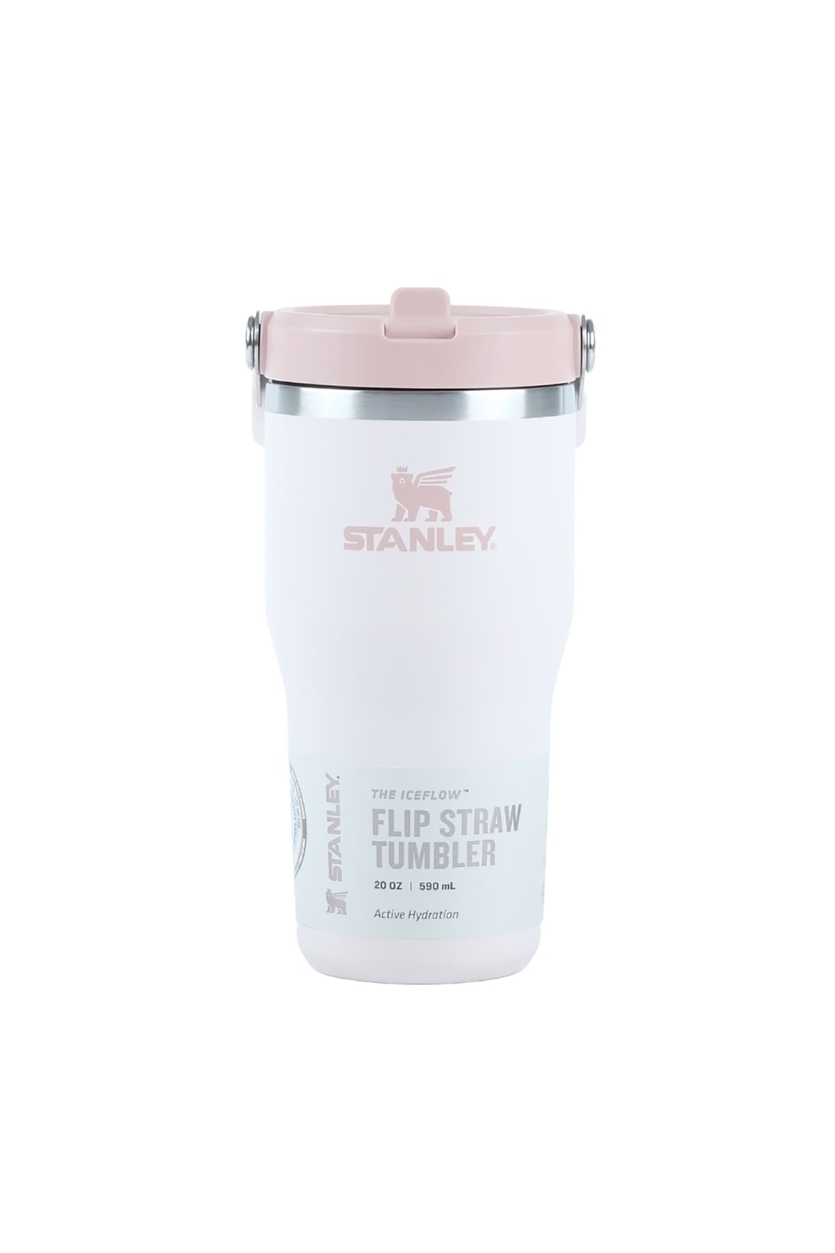Stanley Iceflow™ Flip Straw Tumbler Pipetli Termos | 0.60 L Toz Pembe
