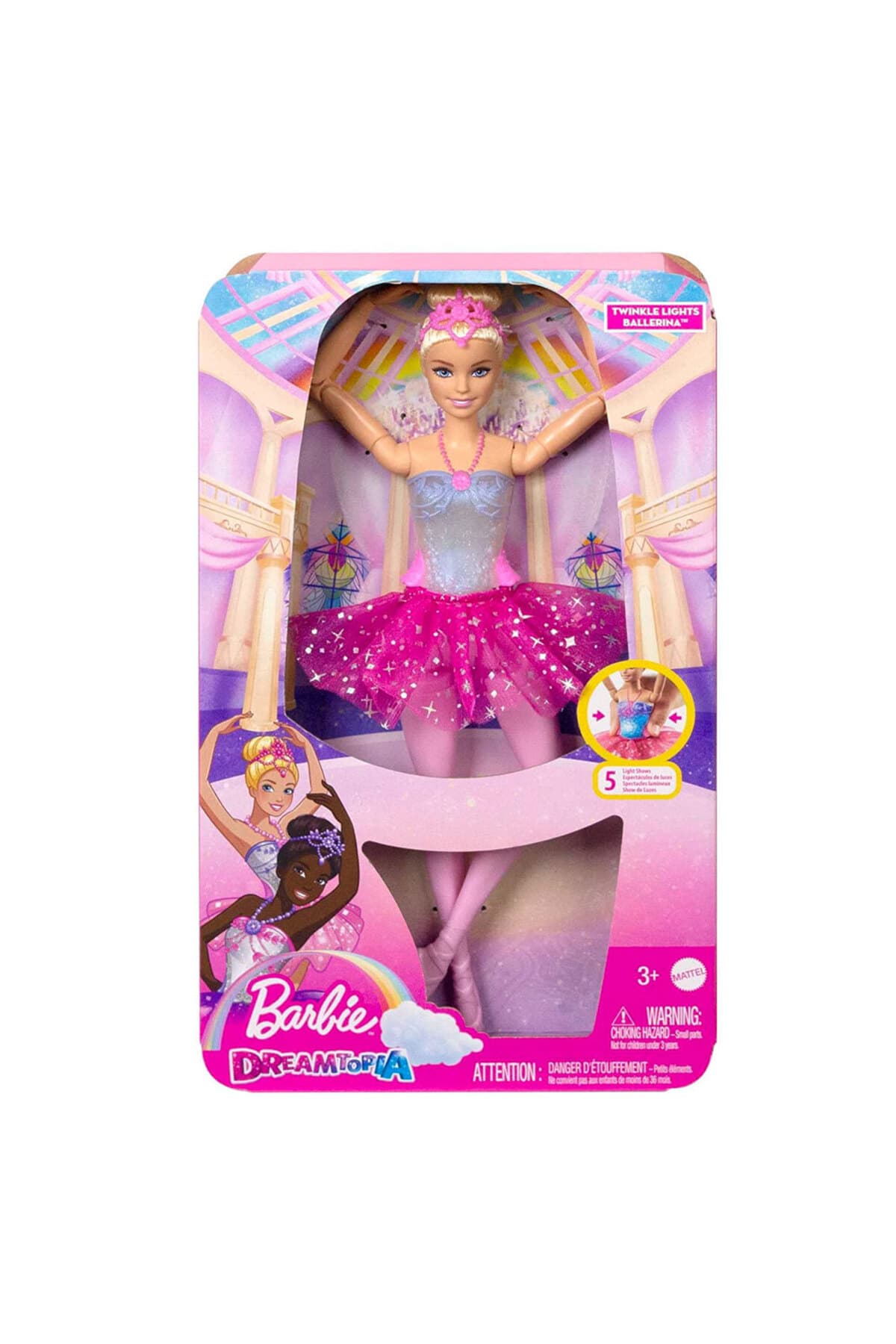 Barbie Işıltılı Balerin Bebek HLC25