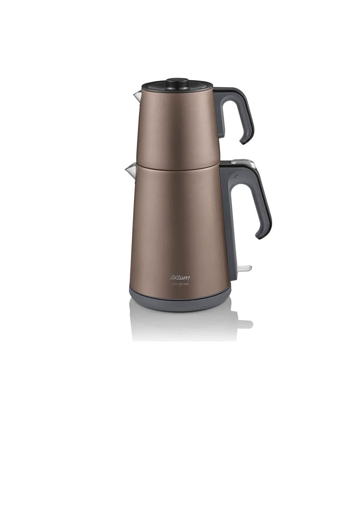 Arzum Ar3080-t Çay Sefası Toprak 1650 W Çelik Çay Makinesi