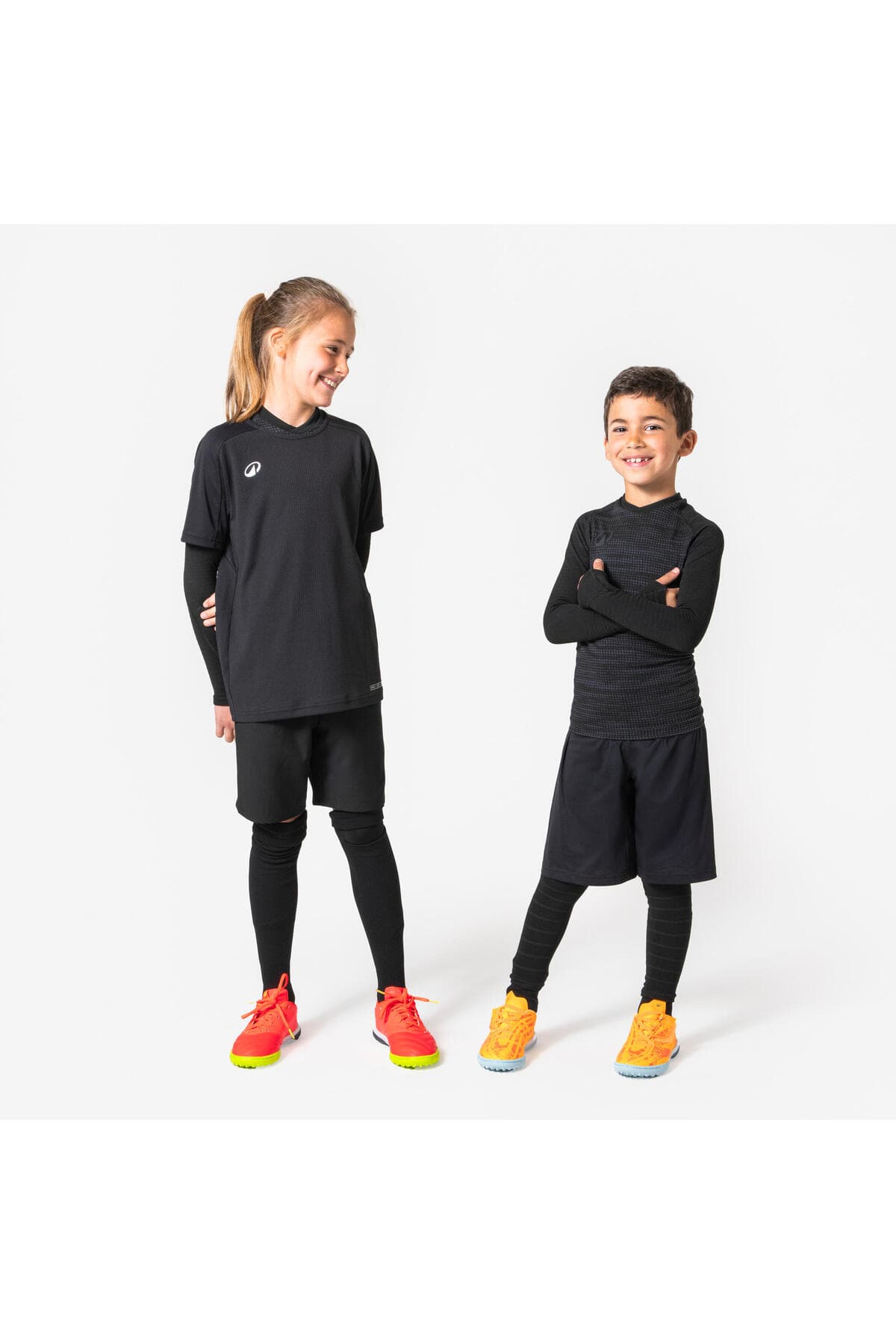 Decathlon Kipsta Çocuk Futbol Termal İçlik - Siyah - Keepdry