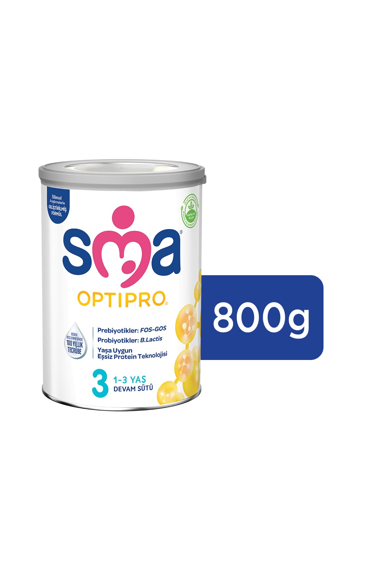 SMA Optıpro 3 800 gr 1-3 Yaş Devam Sütü