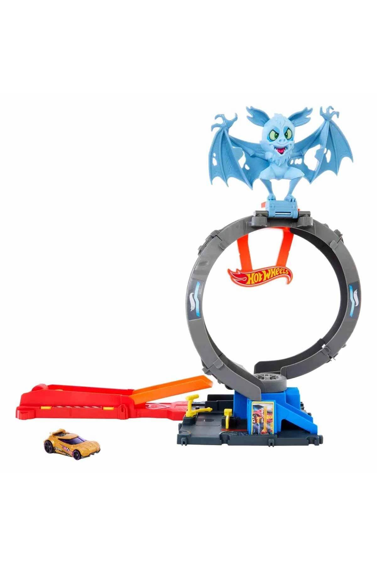HOT WHEELS City Düşmanlarla Mücadele Serisi HDR29 - Bat Loop Attack