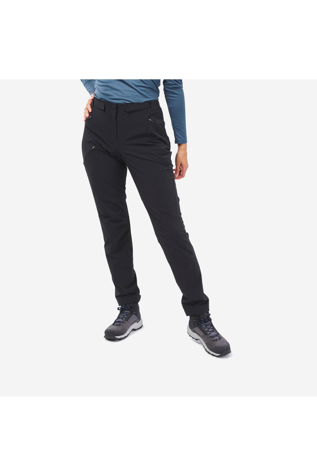 Decathlon Quechua Kadın Outdoor Pantolon - Siyah - MH500