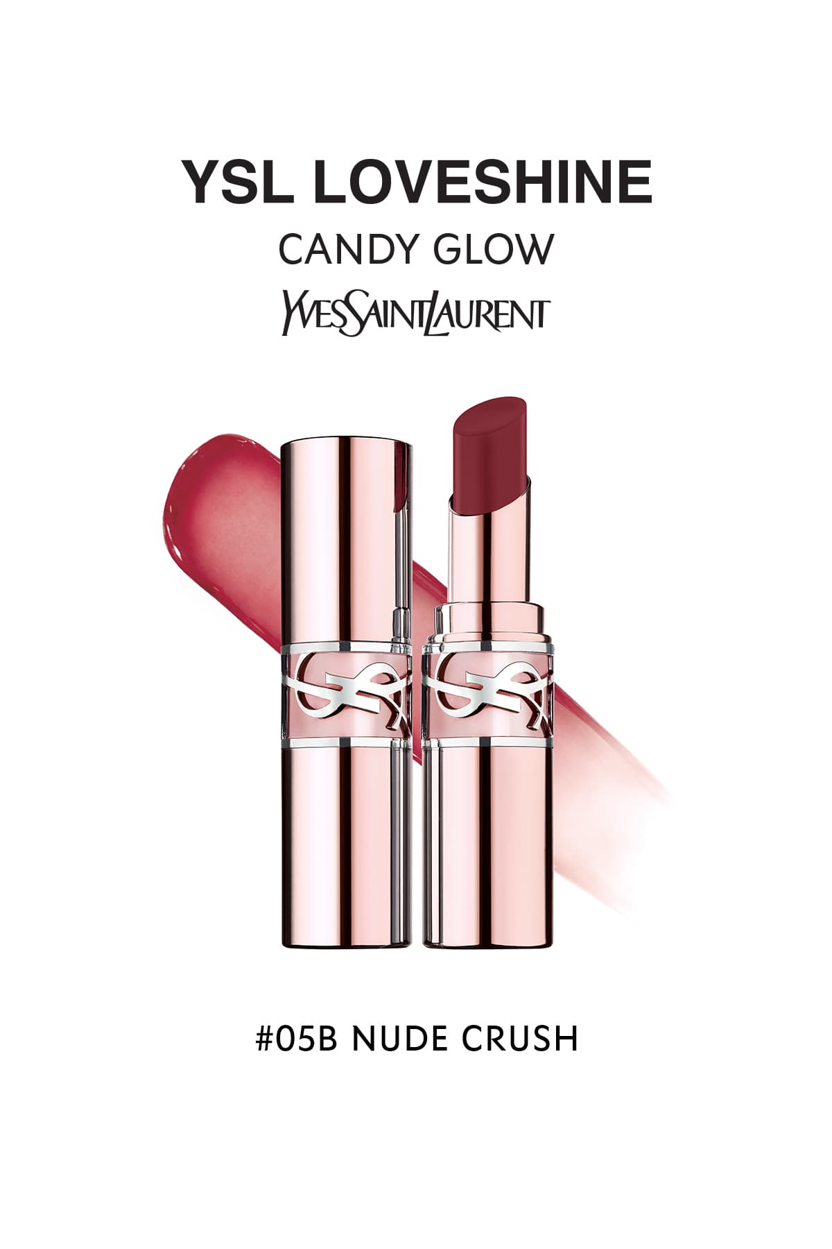 Yves Saint Laurent Loveshine Candy Glow Dudak Balmı 5b - Nude Crush 3614274128307