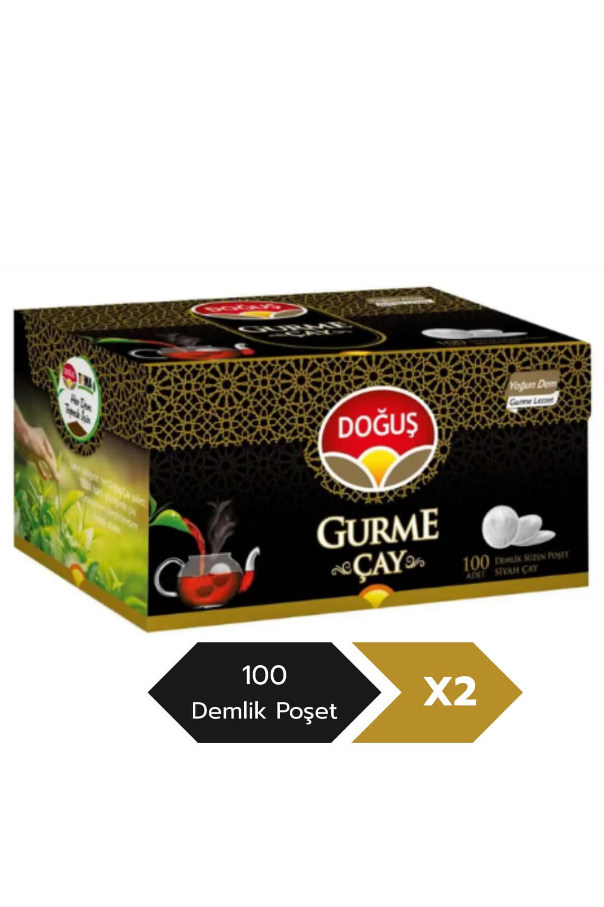 Doğuş 100’lü Gurme Demlik Poşet Çay X 2 Adet