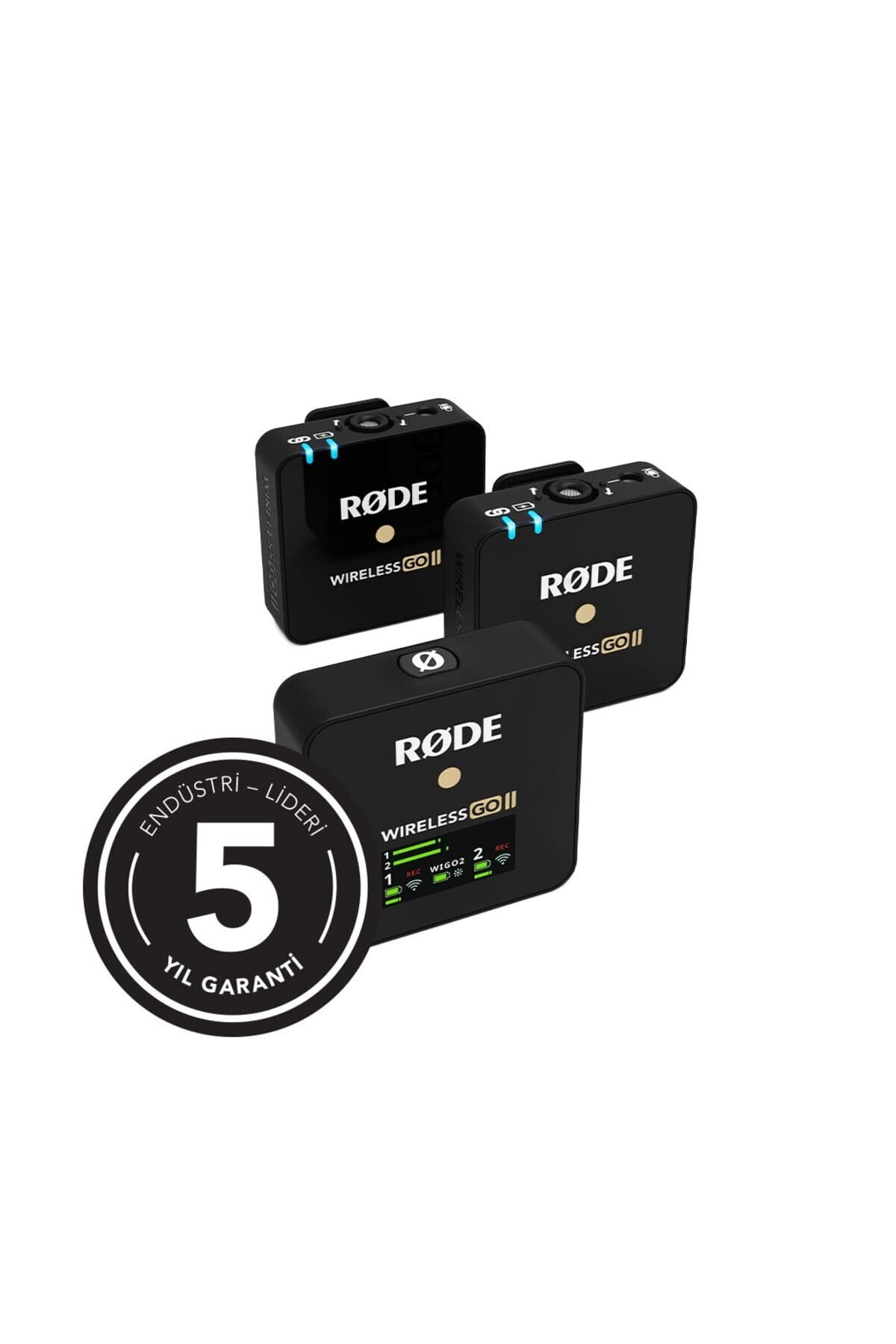 Rode Wireless Go Iı 2 Kişilik Kablosuz Mikrofon Sistemi / Kayıt Cihazı