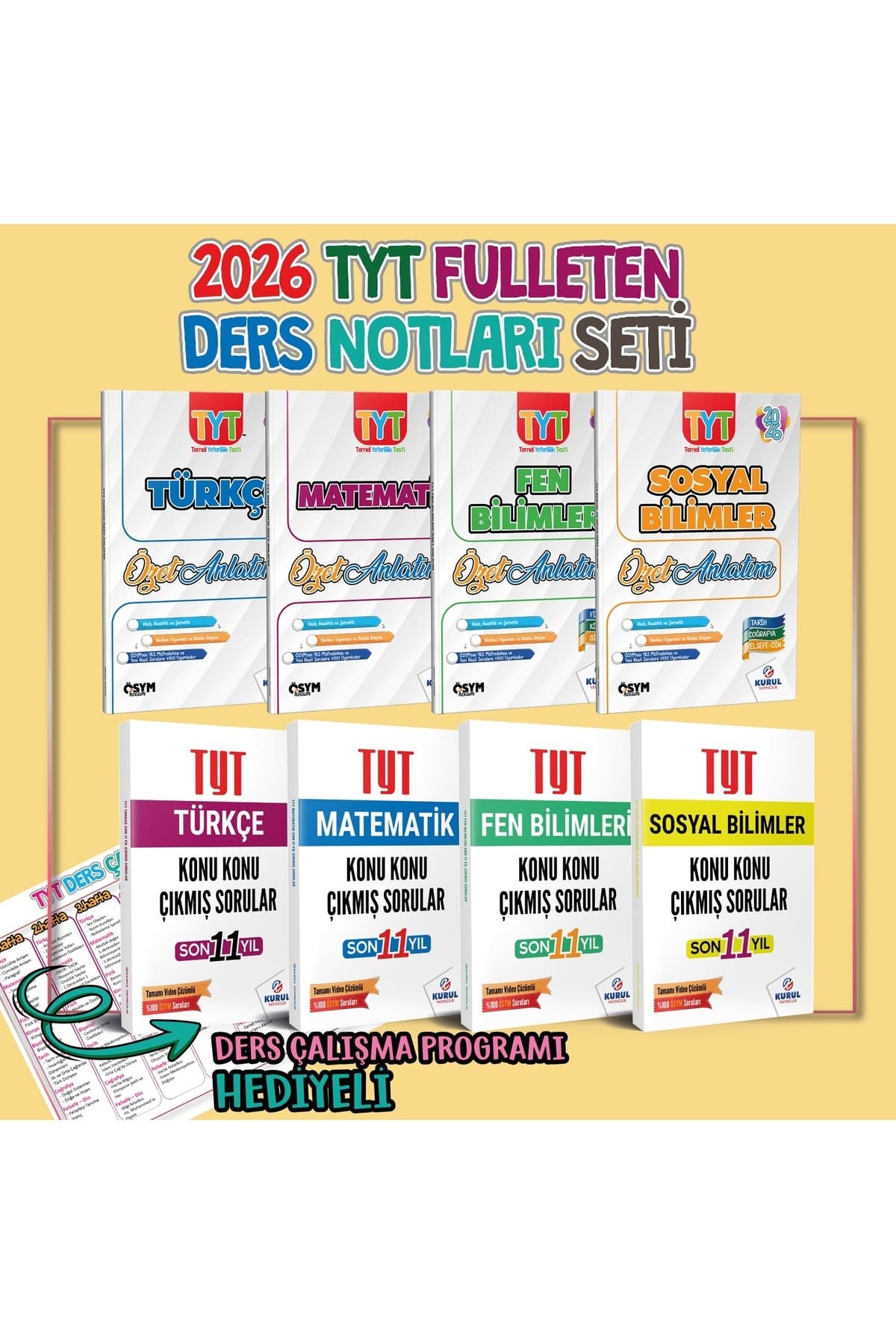 Kurul Yayıncılık 2026 Tyt Başlangıç Seti Hediyeli