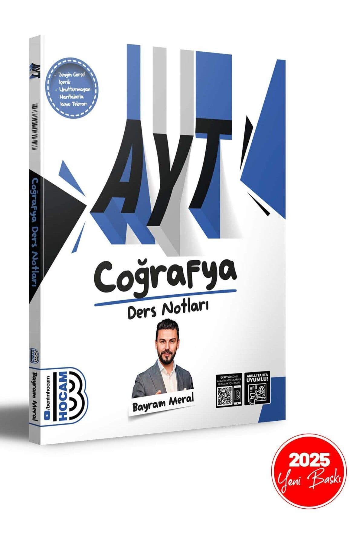 Benim Hocam Yayınları 2025 AYT Coğrafya Ders Notları