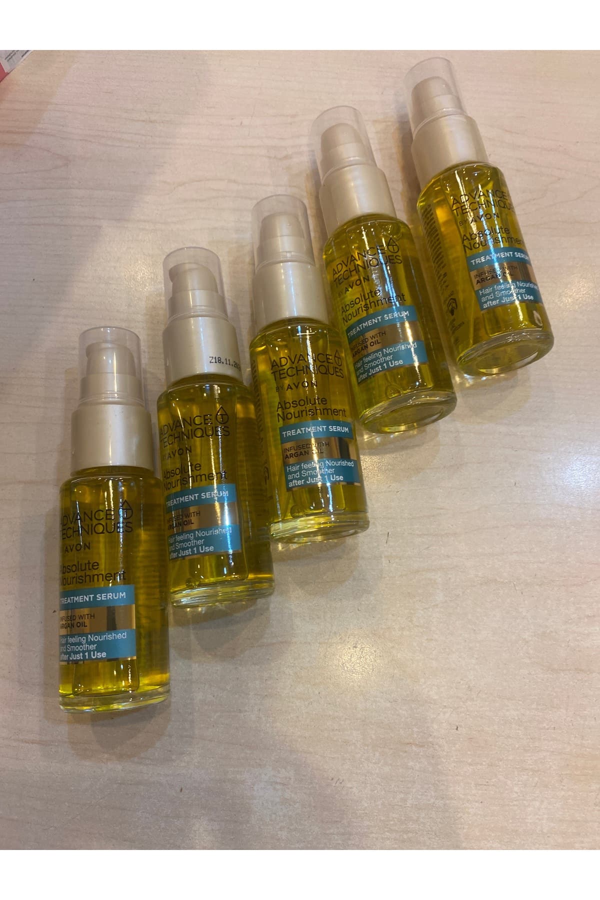 Avon Argan Yağı Besleyici Saç Serumu 30 ml 5'li Set 5050000108355