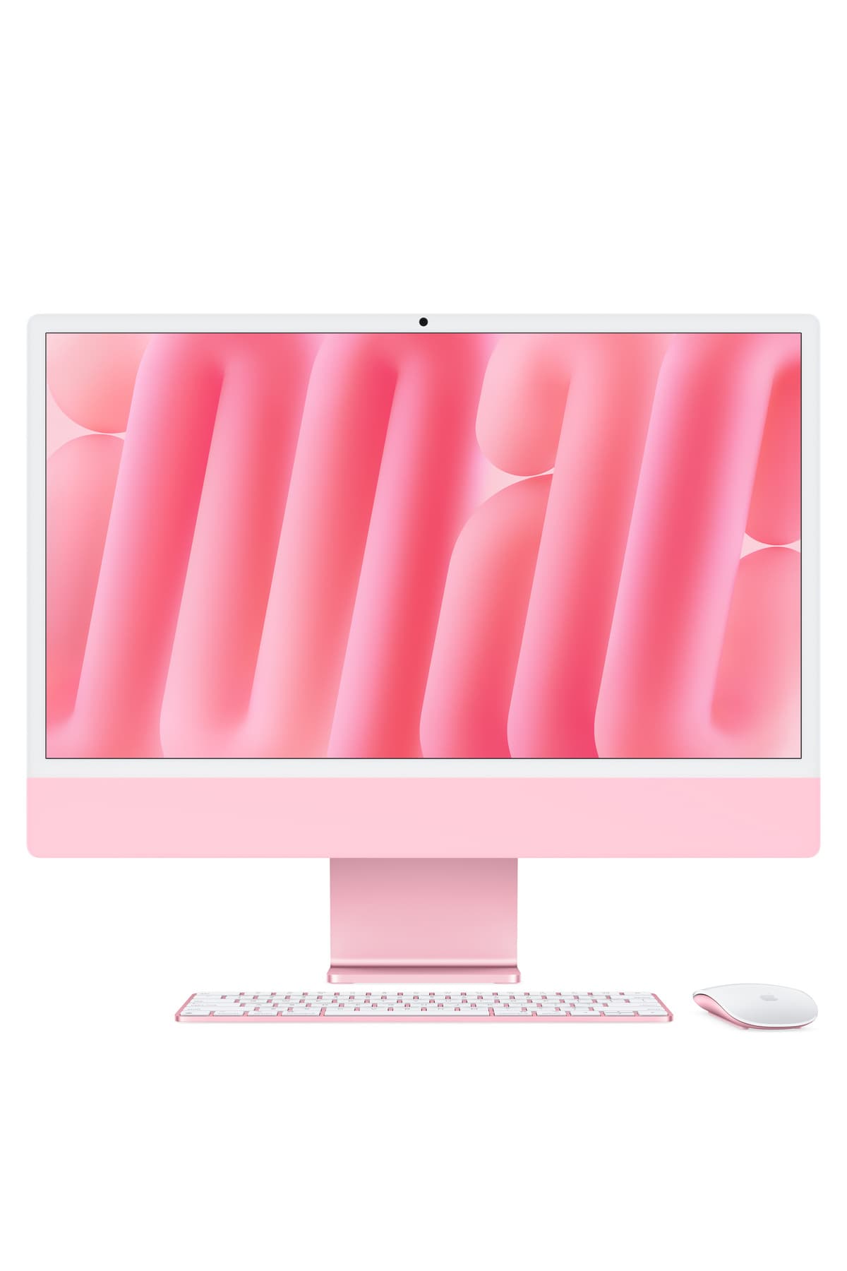 Apple iMac 24 inç Retina 4.5K M4 çip 10 çekirdekli CPU ve 10 çekirdekli GPU 24GB 512GB SSD - Pembe