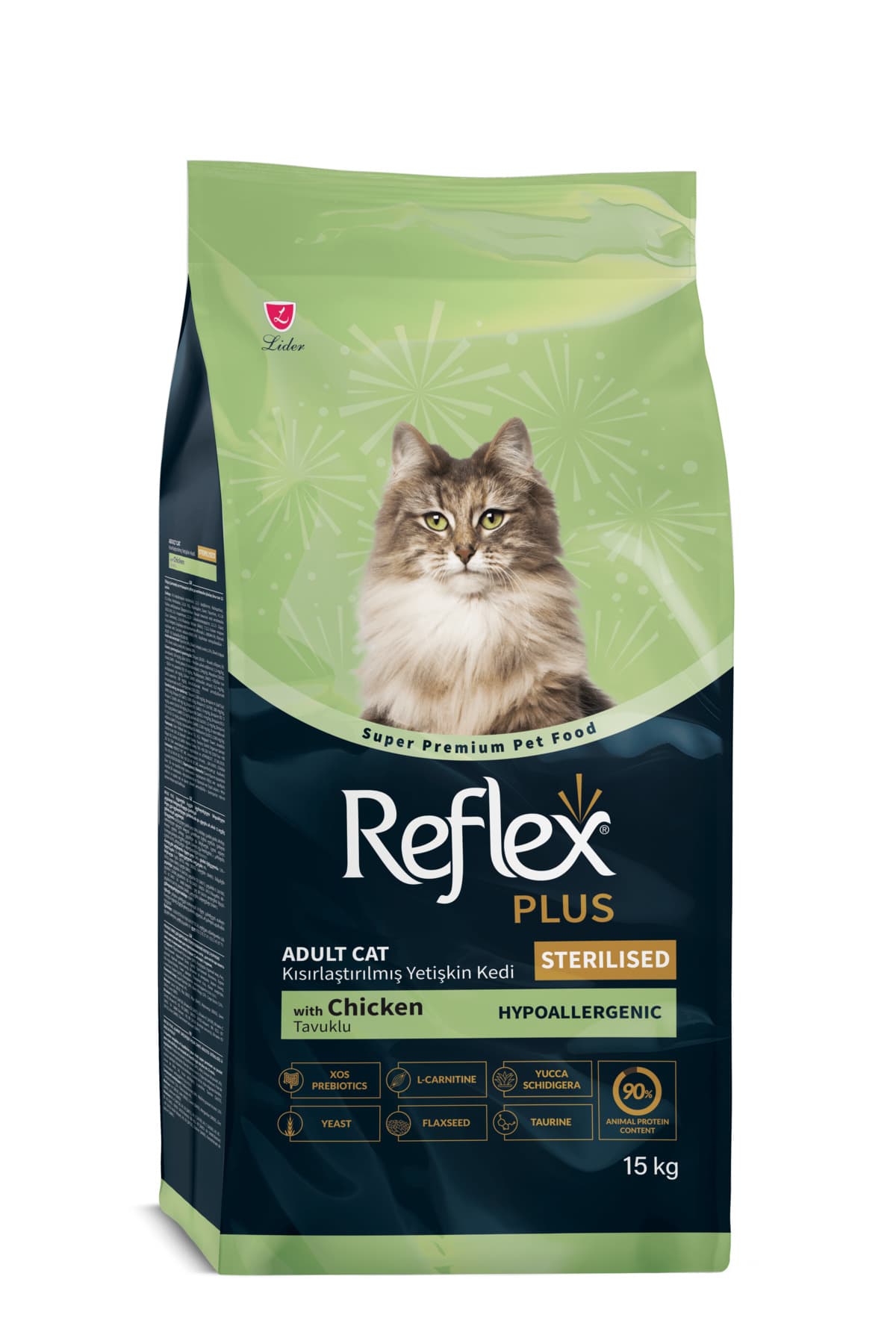 Reflex Plus Tavuklu Yetişkin Kısırlaştırılmış Kedi Maması 15 Kg