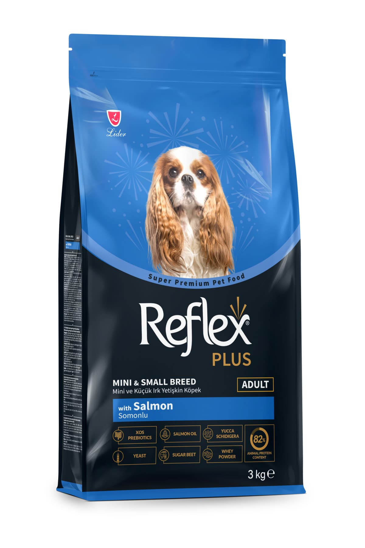 Reflex Plus Hipoalerjenik Mini ve Küçük Irklar için Somonlu Yetişkin Köpek Maması 3 kg