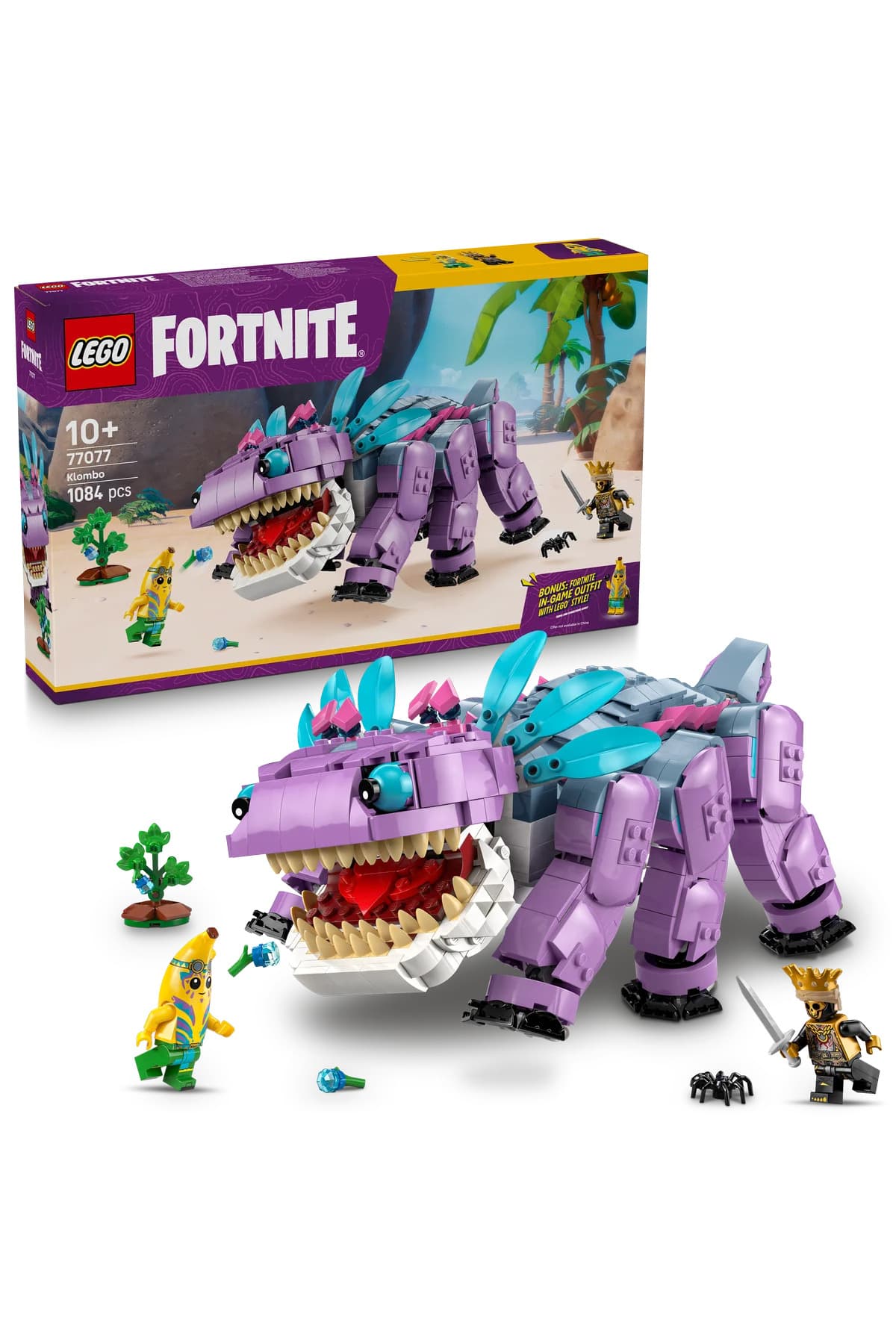 LEGO ® Fortnite® Tontiş 77077 - 10+ Oyuncak Yapım Seti (1084 Parça)
