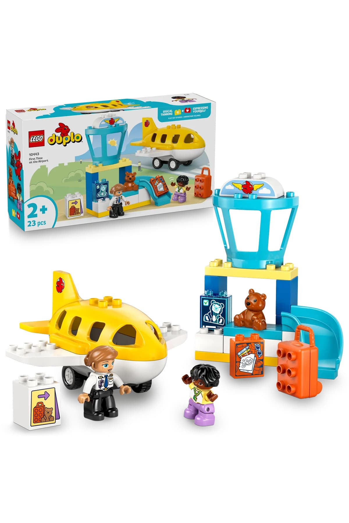 LEGO DUPLO Kasabası İlk Havaalanı Deneyimi 10443