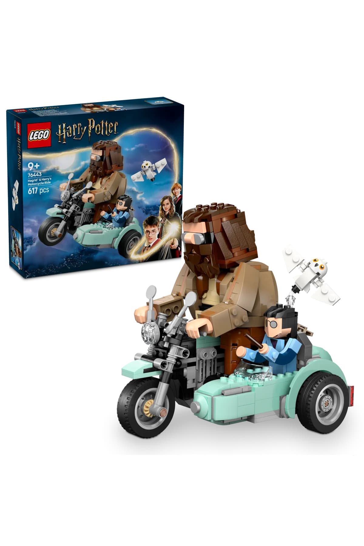 LEGO ® Harry Potter™ Hagrid™ ve Harry’nin Motosiklet Yolculuğu 76443 - 9+ Oyuncak Yapım Seti (617P)