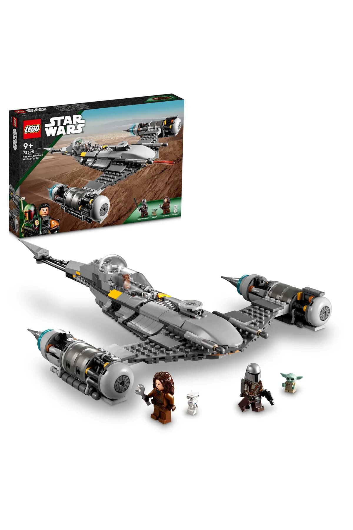 LEGO ® Star Wars: Boba Fett’in Kitabı Mandalorian’ın N-1 Starfighter™’ı 75325 - 9+ Oyuncak Seti (412P)