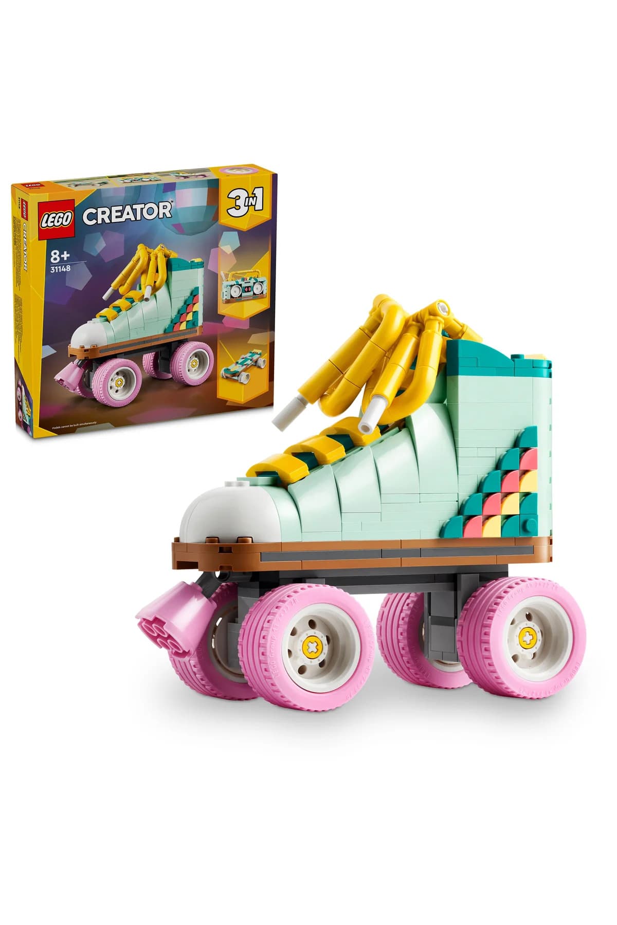 LEGO ® Creator Retro Paten 31148 - 8+ Çocuklar için 3’ü 1 Arada Yaratıcı Oyuncak Seti (342 P)