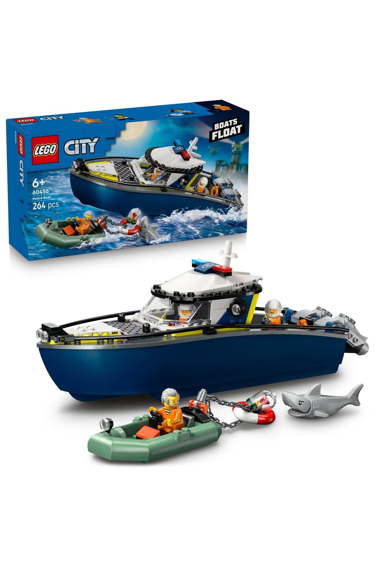 LEGO ® City Polis Teknesi Takibi 60456 - 6+ Oyuncak Yapım Seti (264 Parça)