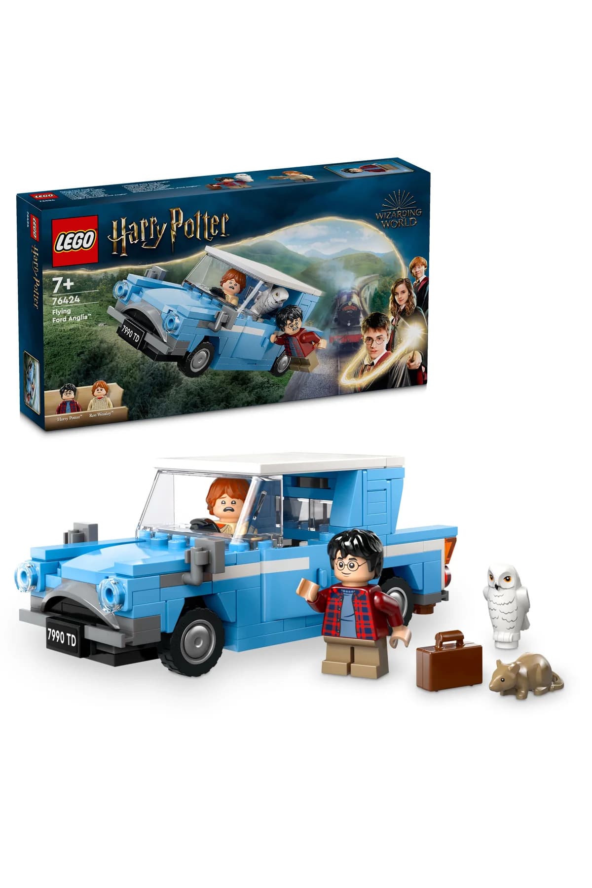 LEGO ® Harry Potter™ Uçan Ford Anglia™ 76424 - 7+ Oyuncak Yapım Seti (165 Parça)