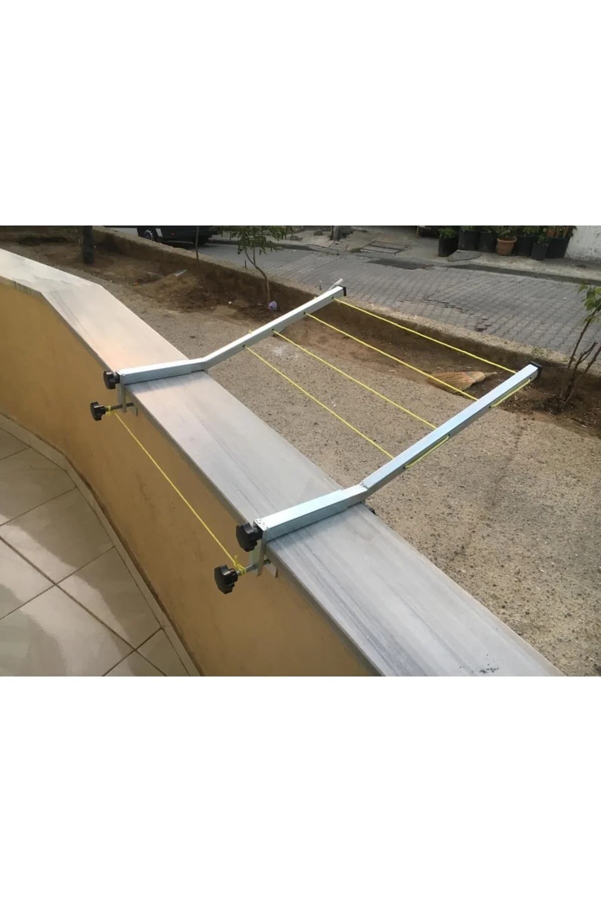 Genel Markalar Balkon Duvarı Çamaşır Kurutma Askılığı
