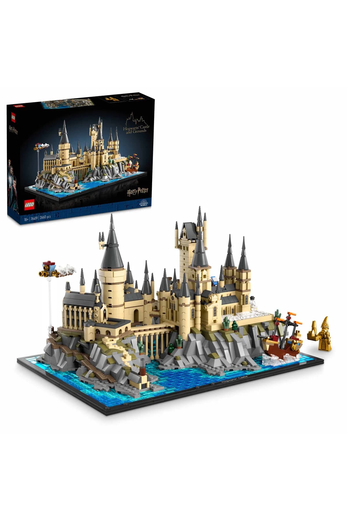 LEGO ® Harry Potter™ Hogwarts™ Şatosu ve Bahçesi 76419 Yapım Seti (2660 Parça)