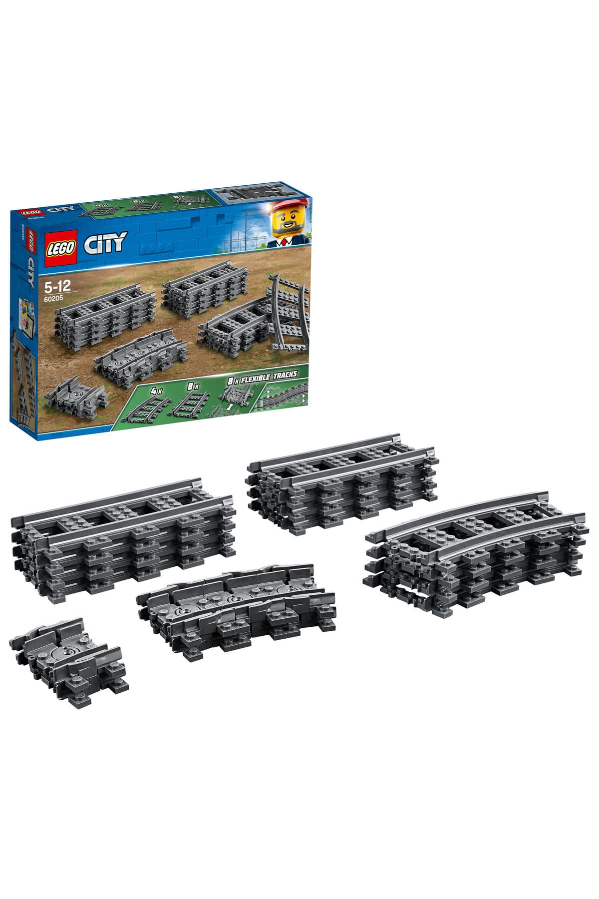LEGO ® Classic Raylar 60205 - 5-12+ Oyuncak Yapım Seti (20 Parça)