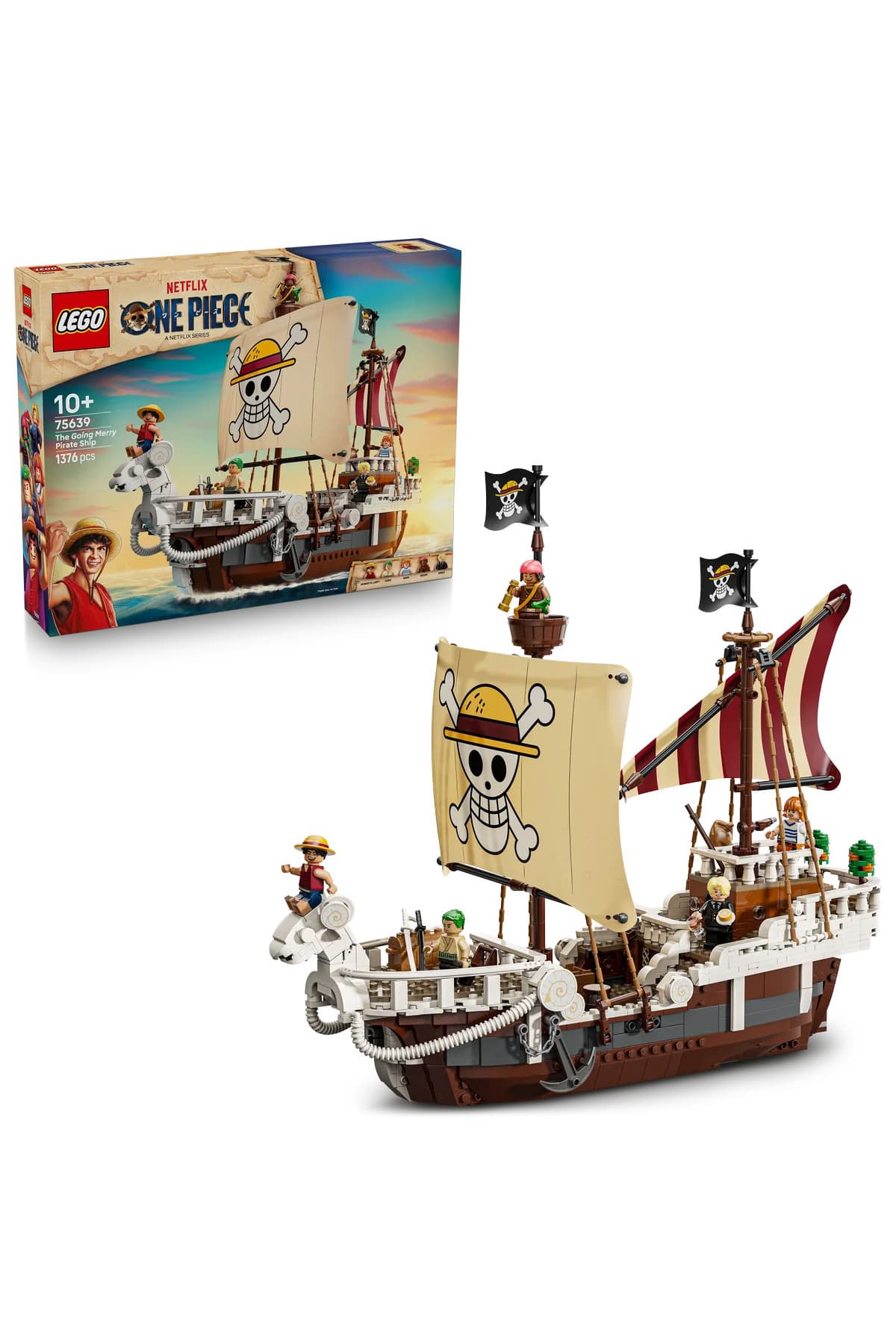 LEGO ® ONE PIECE Going Merry Korsan Gemisi 75639 - 10+ Oyuncak Yapım Seti (1376 Parça)